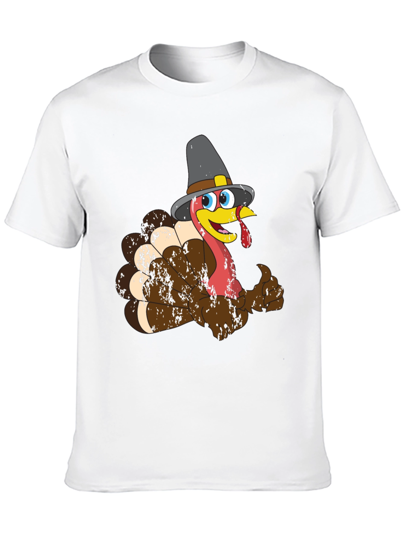 Thanksgiving Turkey Pilgrim T-Shirt - 10