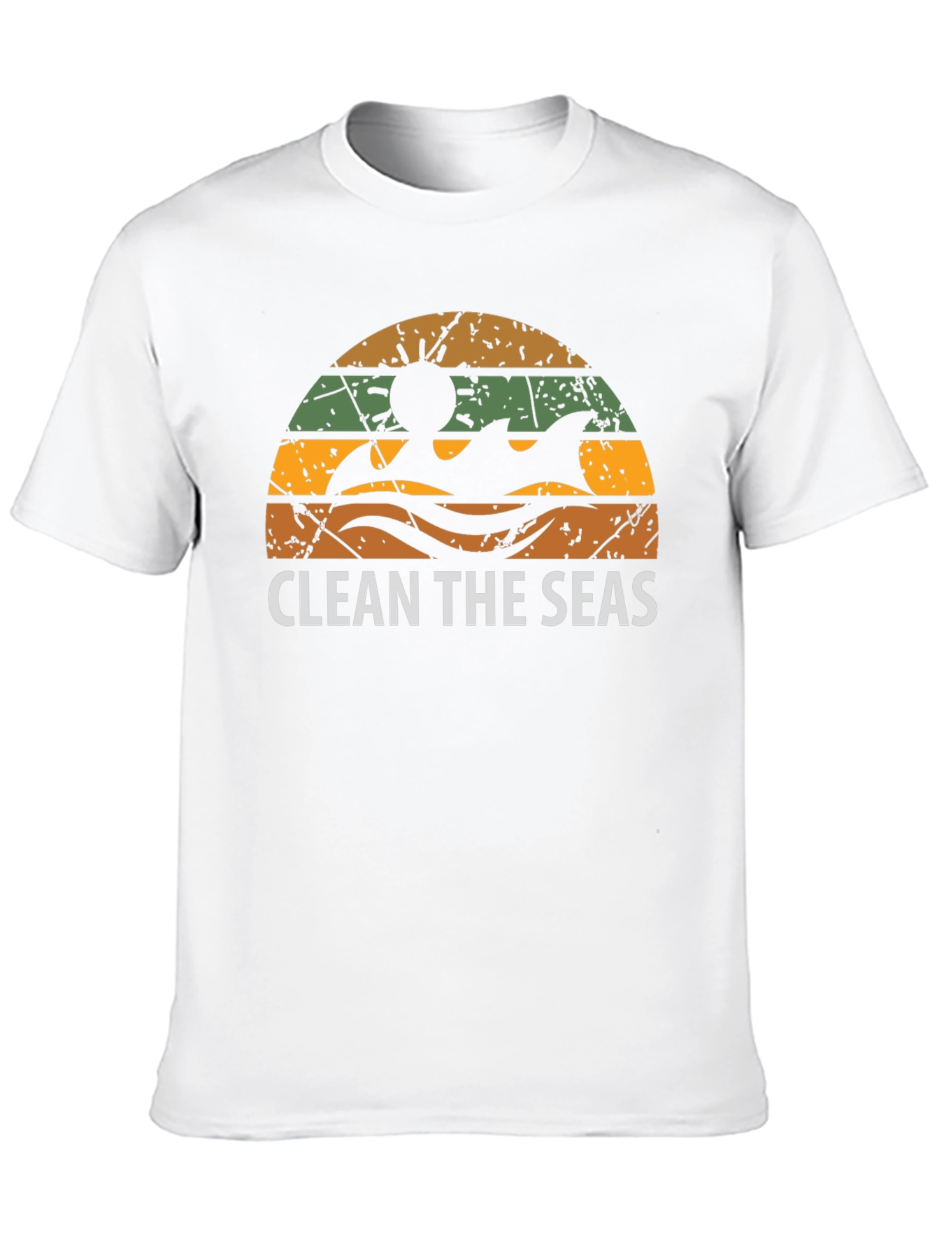 Black Clean the Seas Graphic Tee - Black view 10
