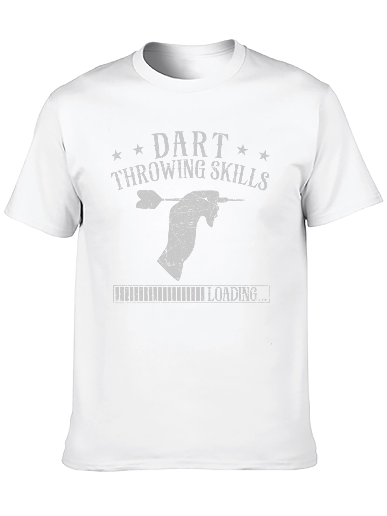 Black Dart Throwing Skills Loading T-Shirt view 10