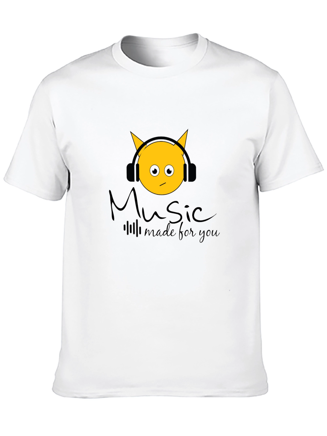 Black Music Made For You Black T-Shirt view 10