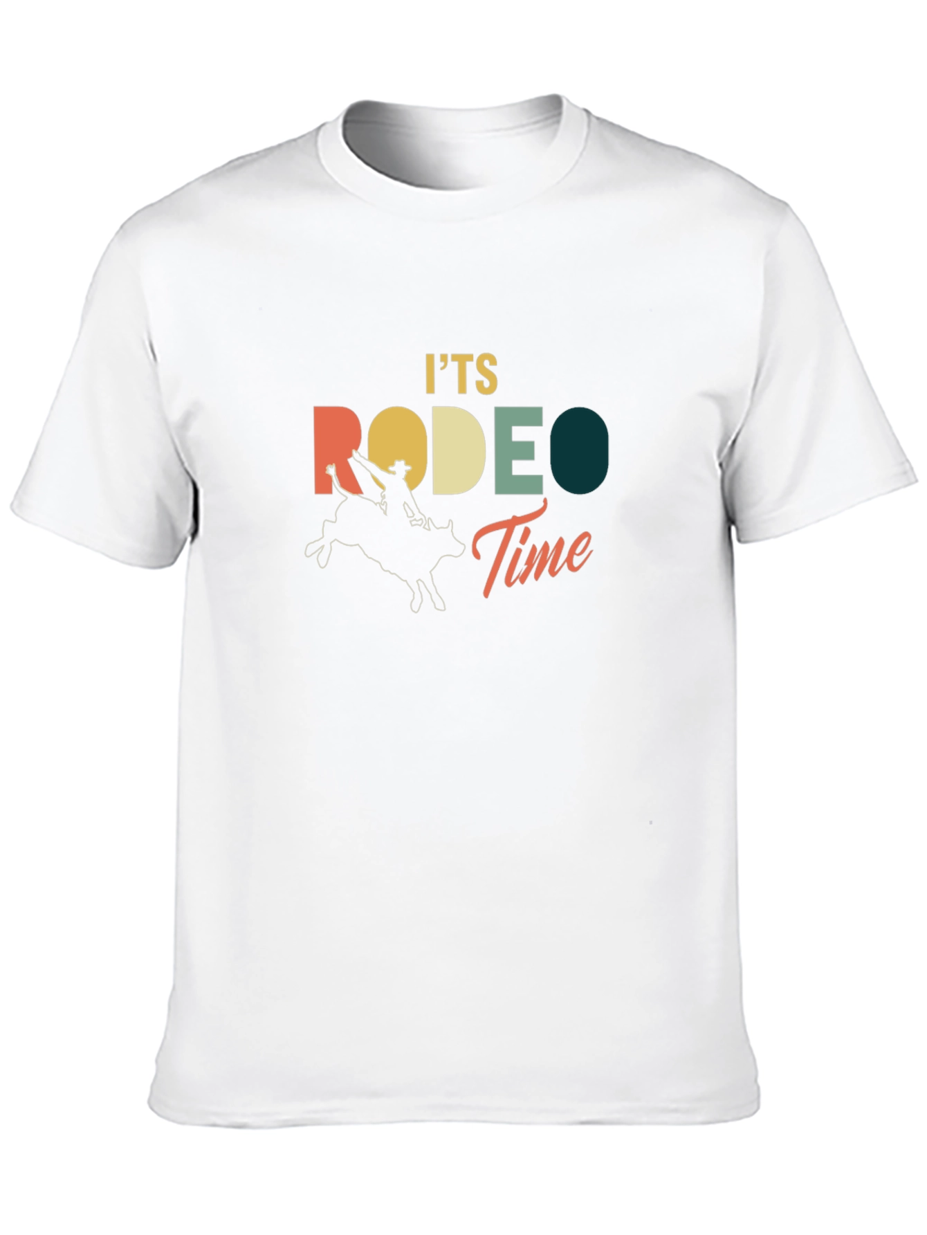 Black Rodeo Time Graphic Tee - Black Cotton Comfort view 10