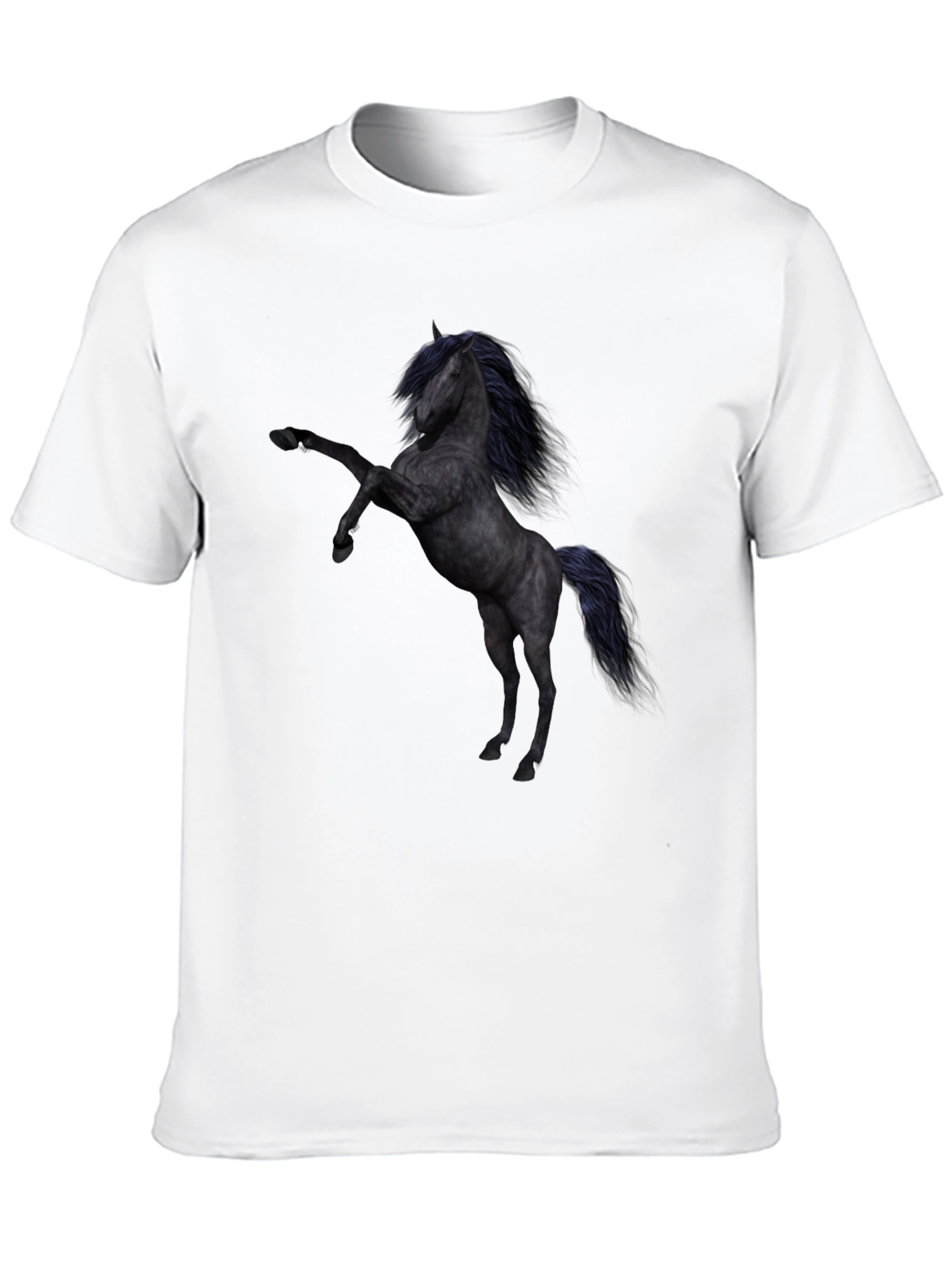 Black Horse Graphic T-Shirt view 10