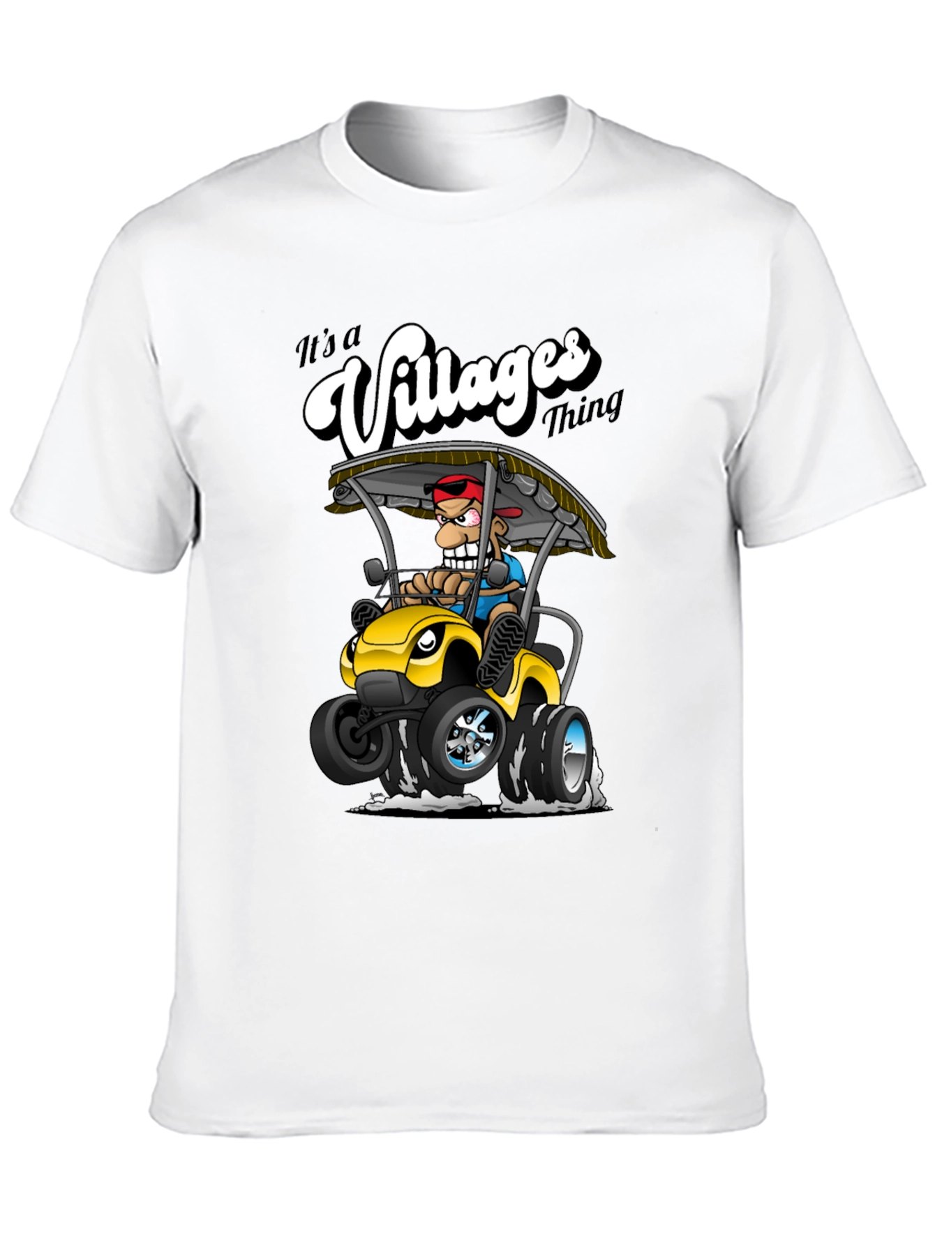 Black It's a Villages Thing Black T-Shirt view 10