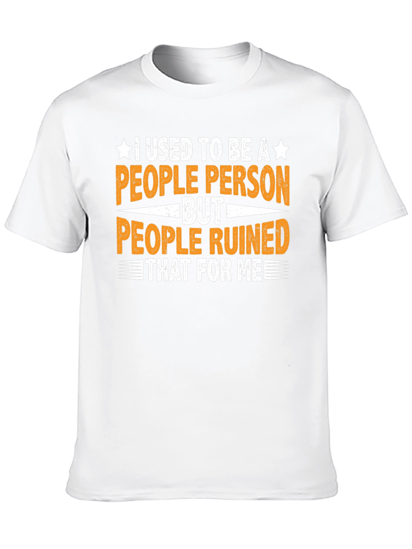 Black Funny People Person T-Shirt view 10