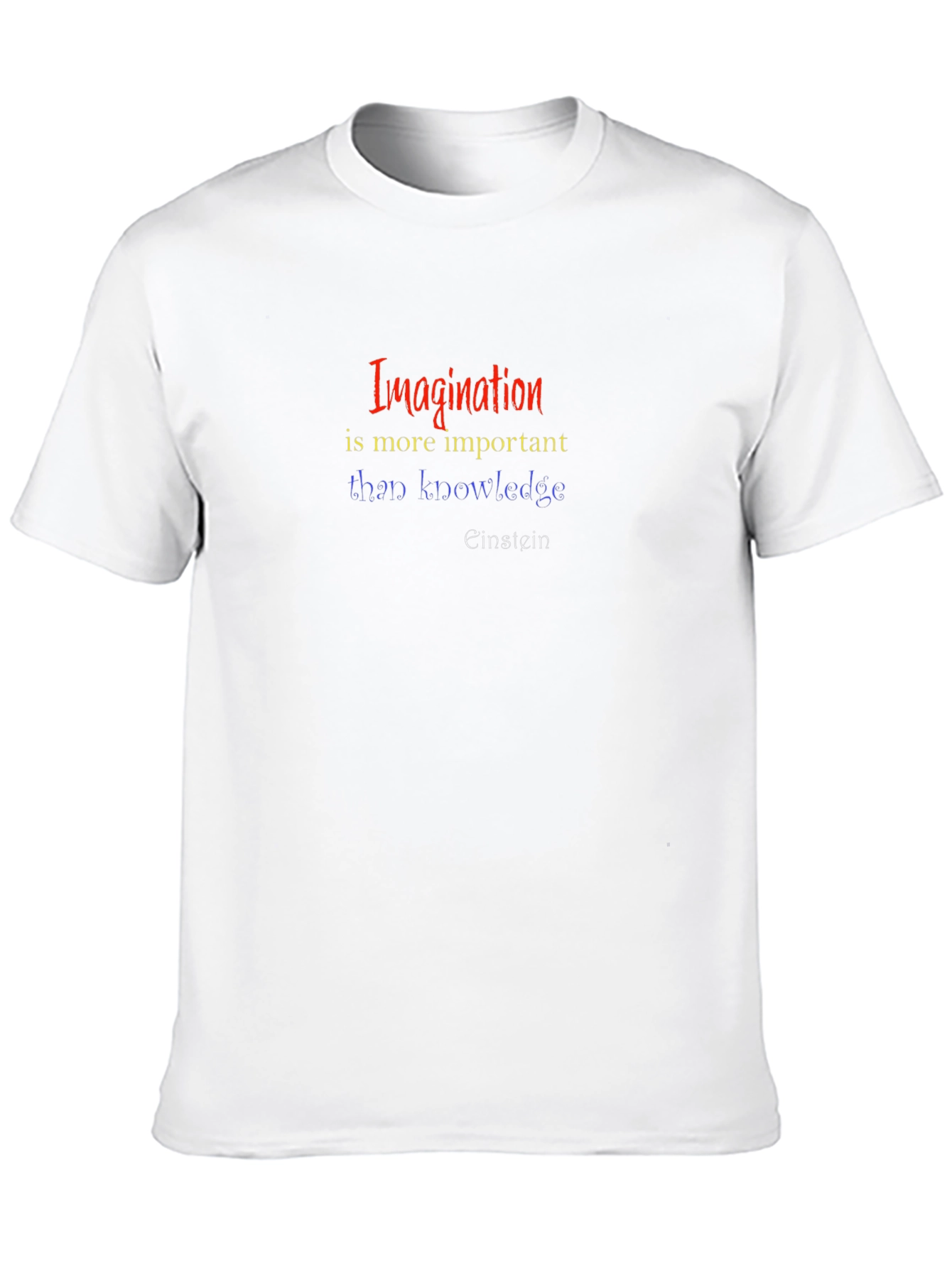 Black Imagination Einstein Graphic T-Shirt view 10