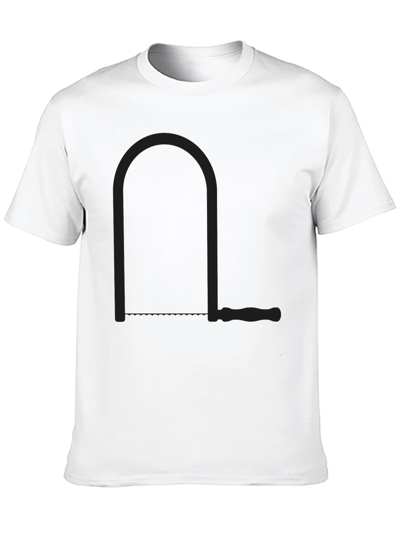 Black Black T-Shirt with Coping Saw Graphic view 10
