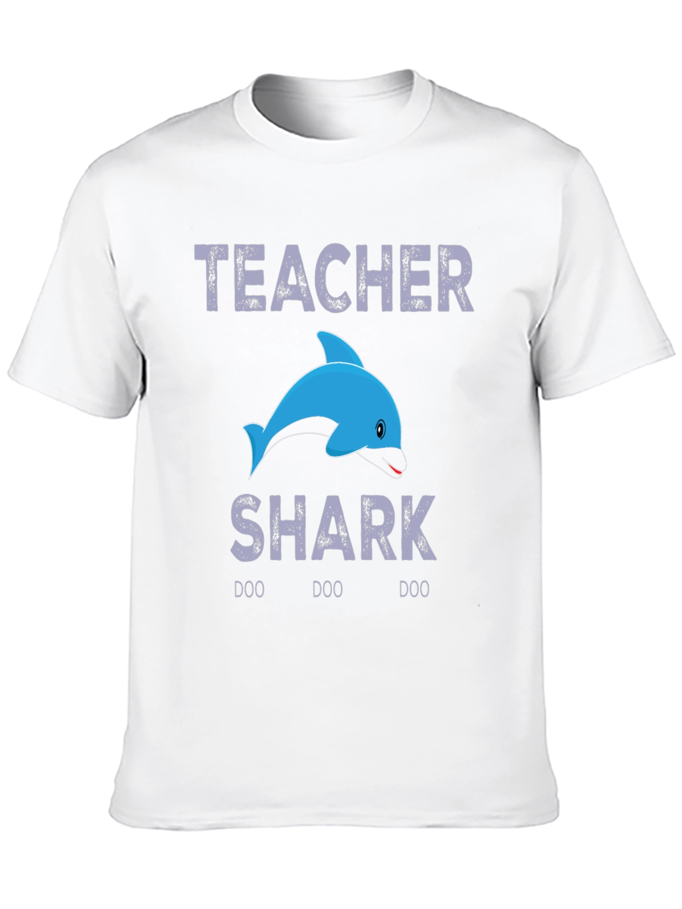 Black Teacher Shark Doo Doo T-Shirt view 10