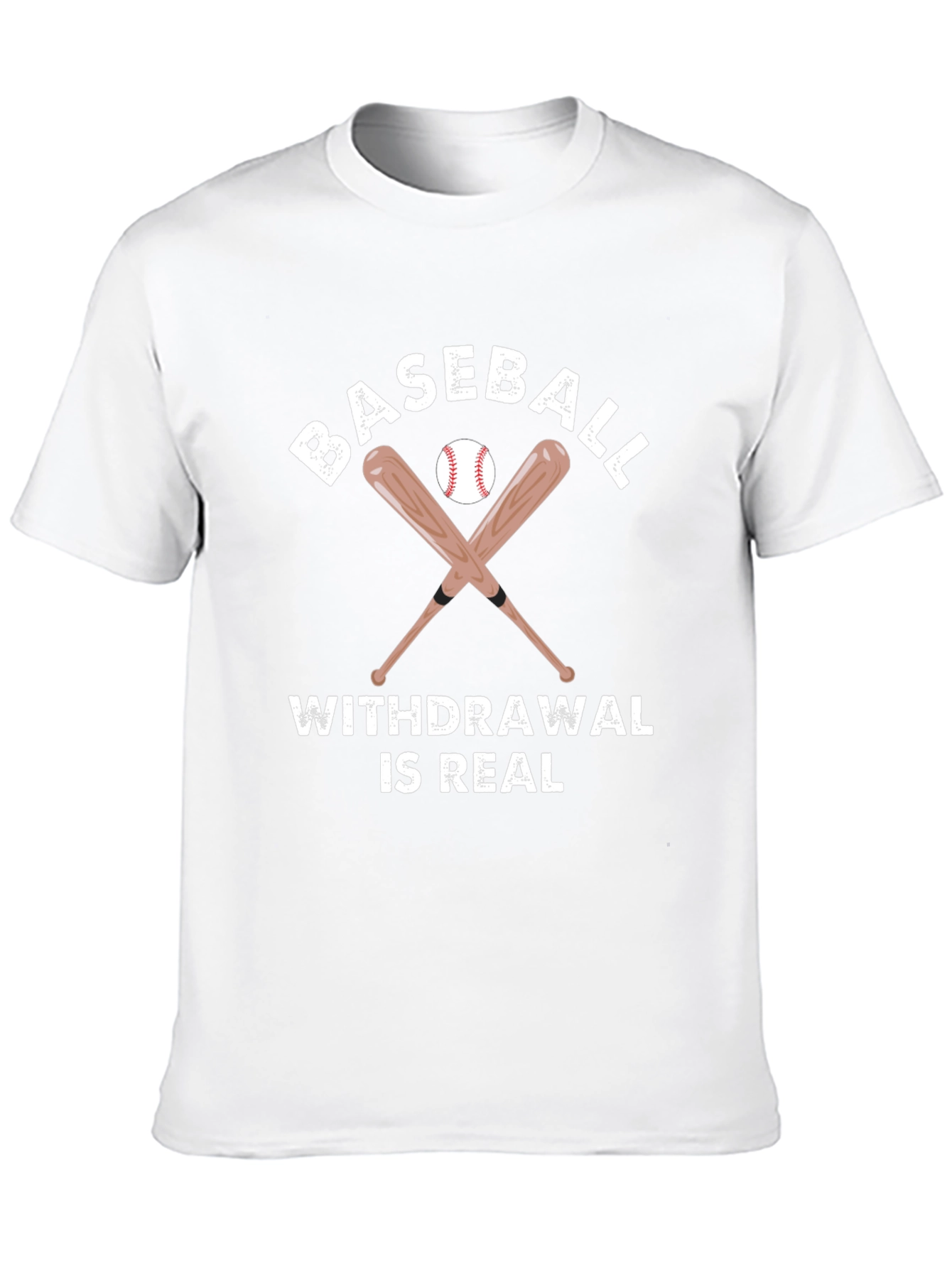Black Baseball Withdrawal T-Shirt view 10