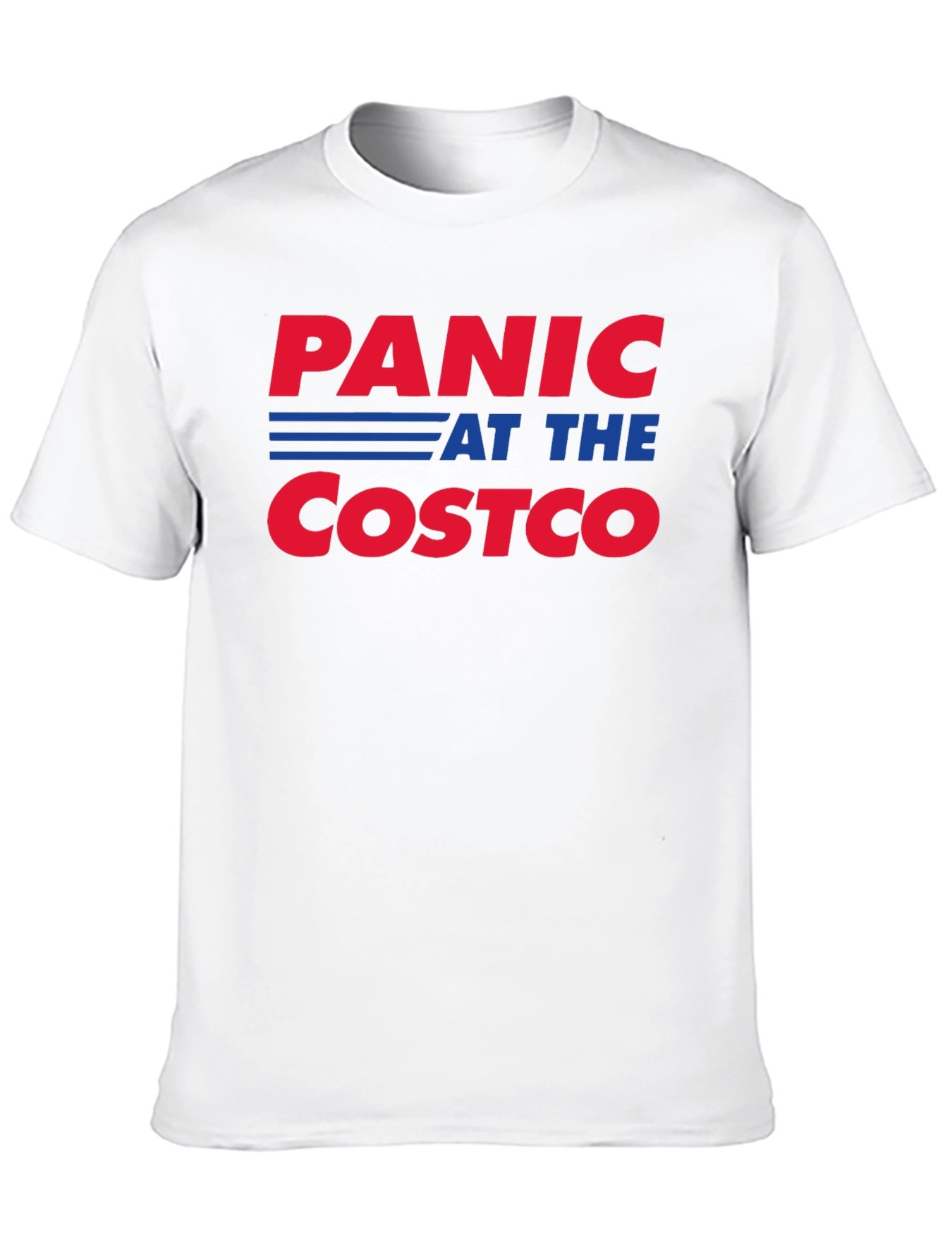 Black Panic At The Costco T-Shirt Funny Shopping Tee view 10