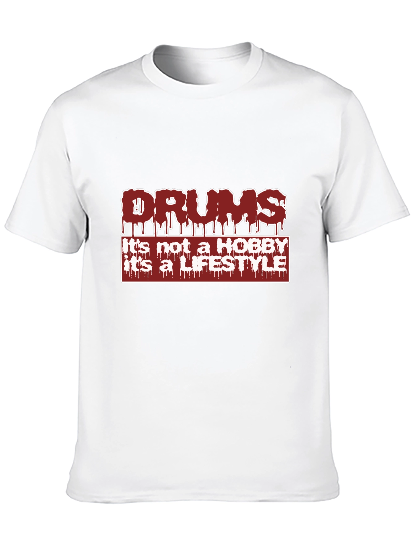 Black Drums Lifestyle Graphic Tee - Musician Apparel view 10