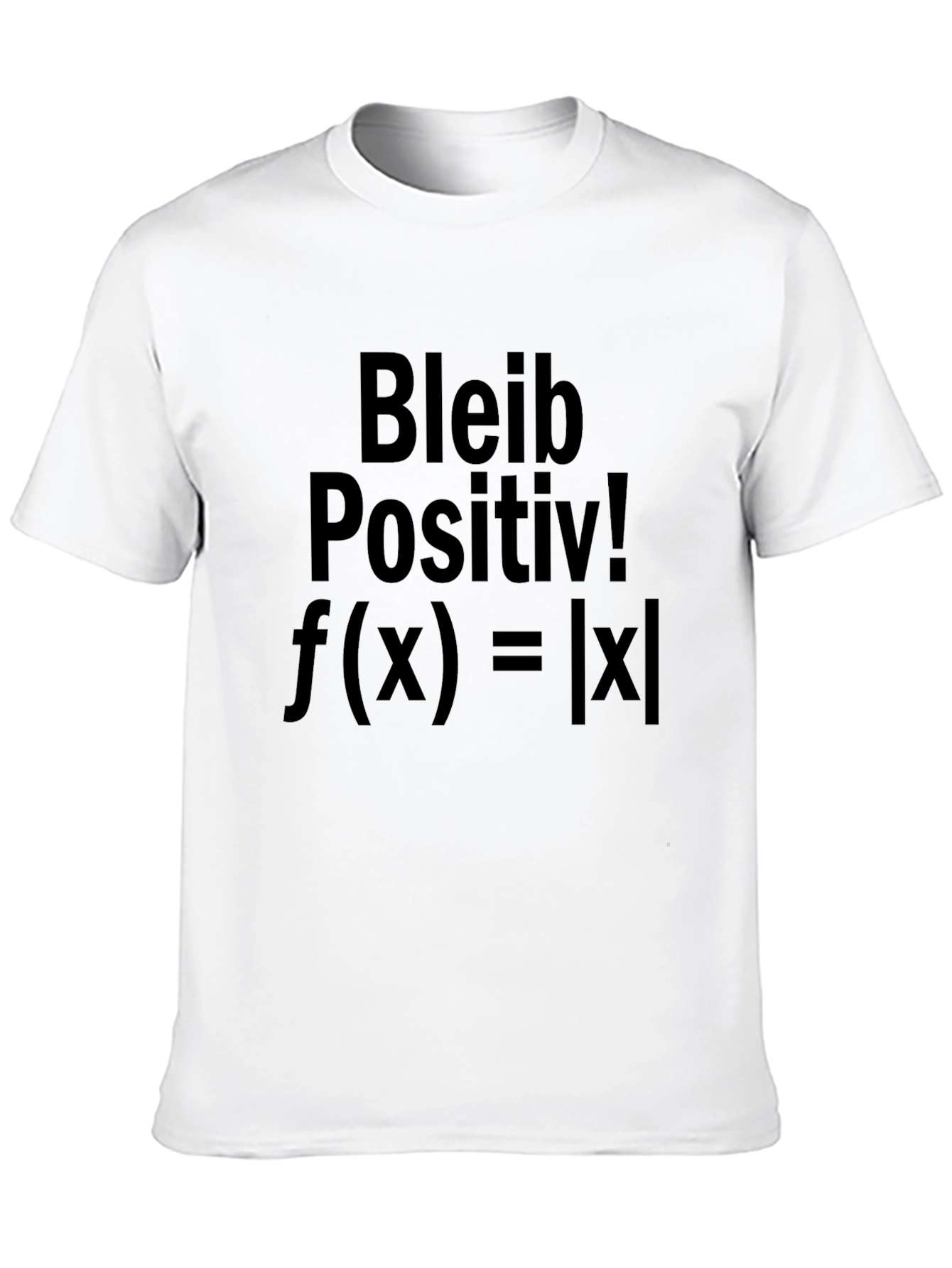 Black Stay Positive Absolute Value Math Black T-Shirt view 10