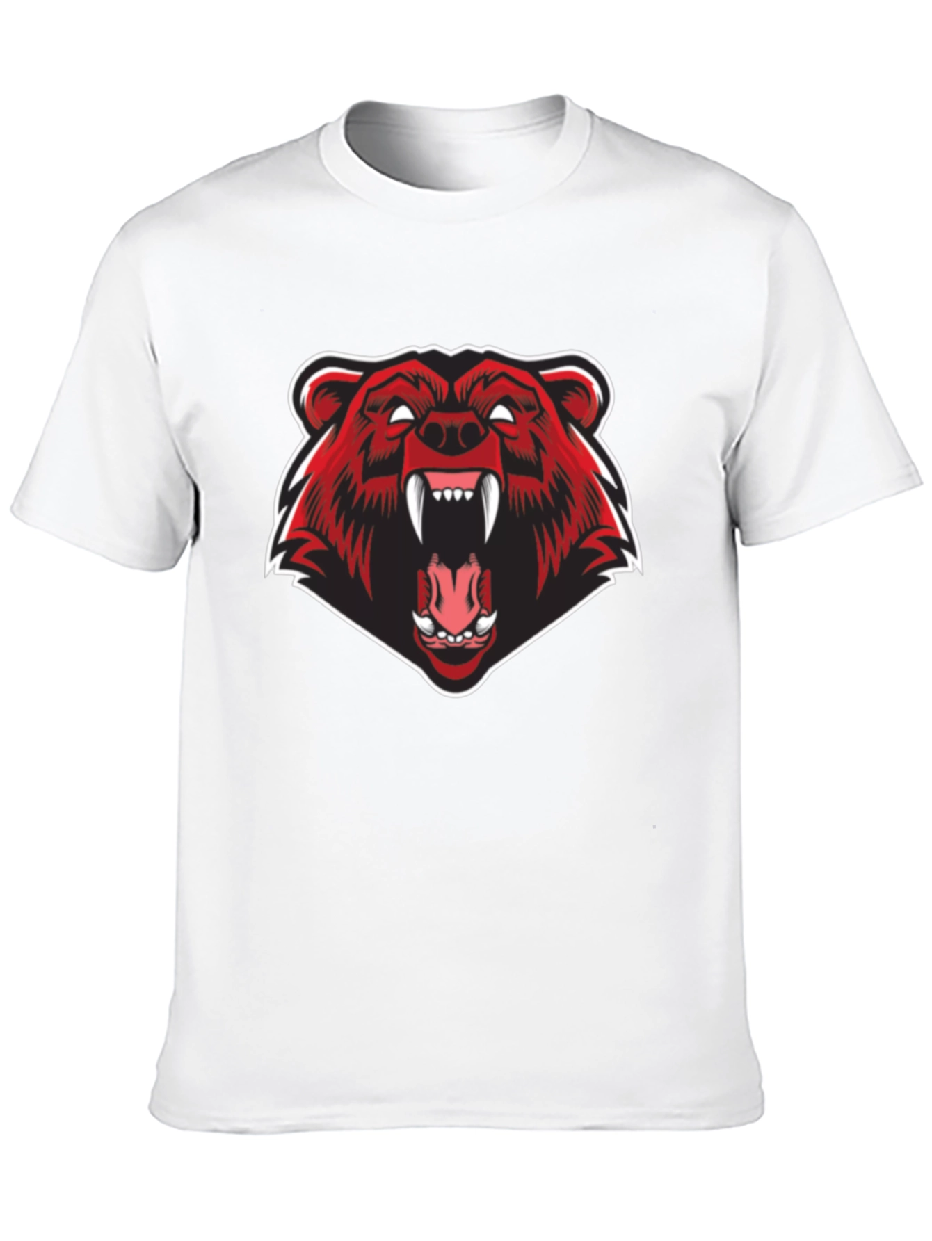 Black Bear Graphic Black T-Shirt view 10