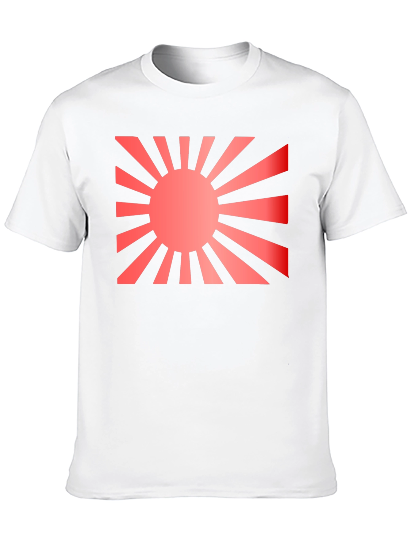 Black Rising Sun Graphic Black T-Shirt view 10