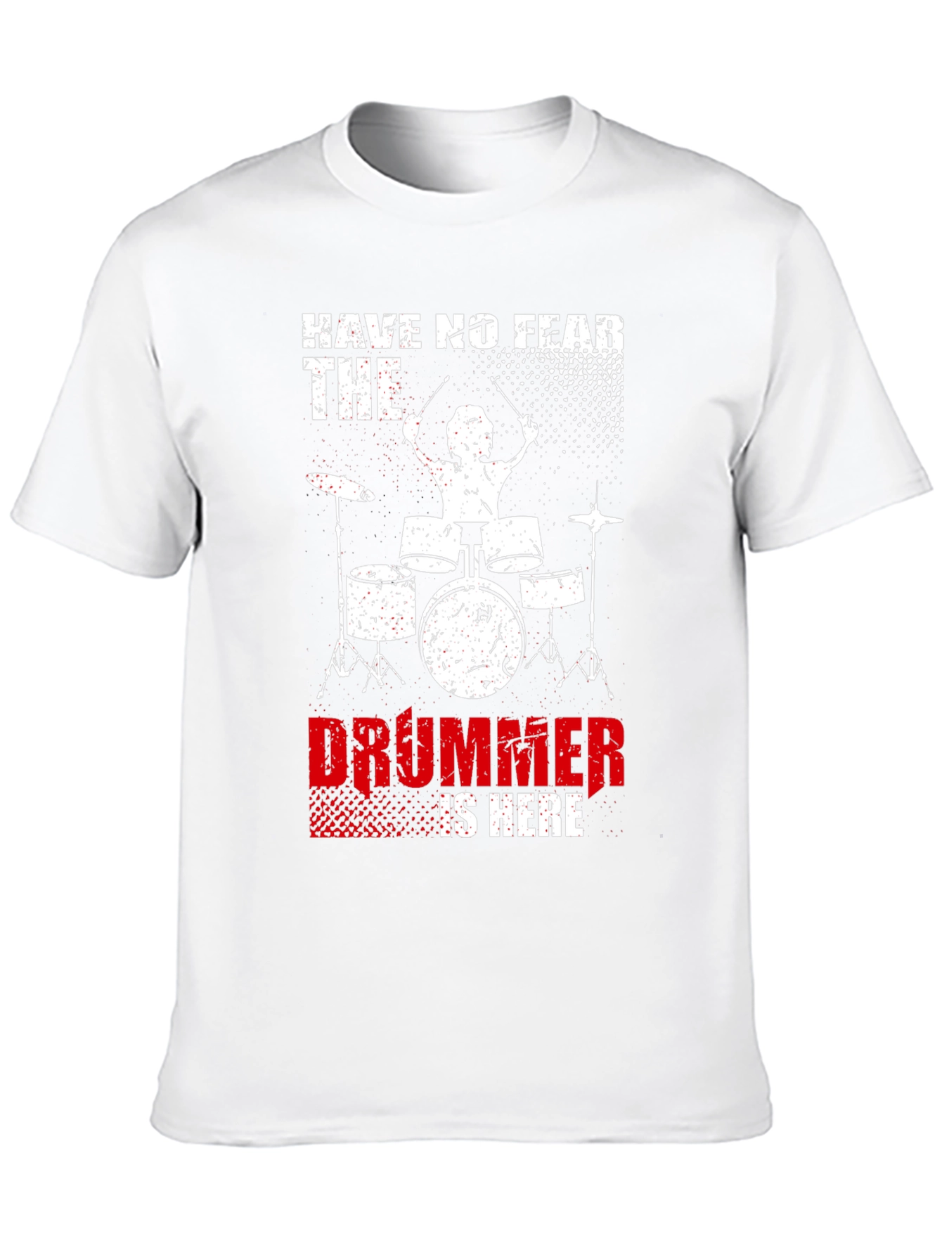 Black Drummer Graphic Tee - Have No Fear, The Drummer Is Here view 10