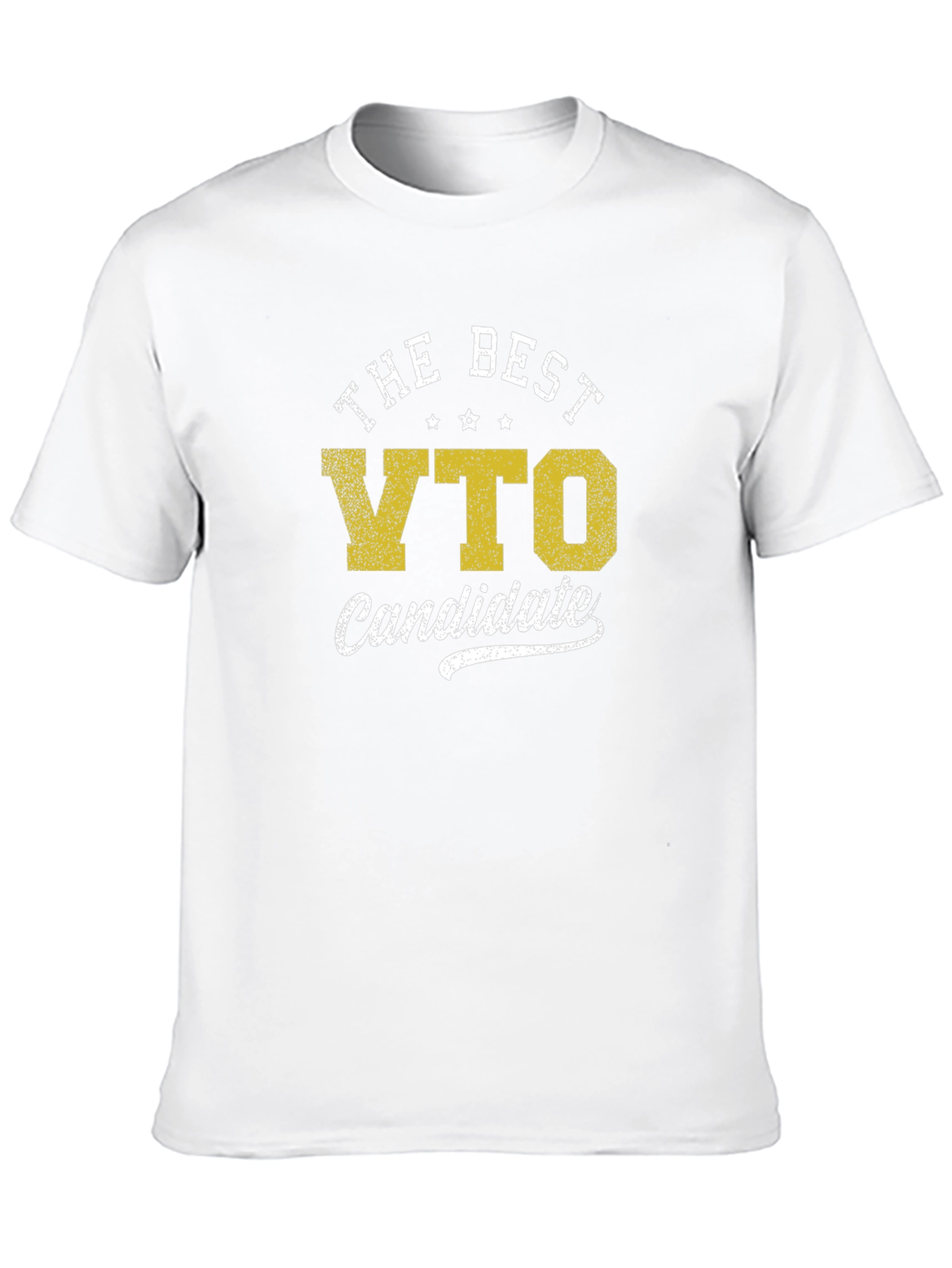 Black Best VTO Candidate Black Graphic Tee Shirt view 10