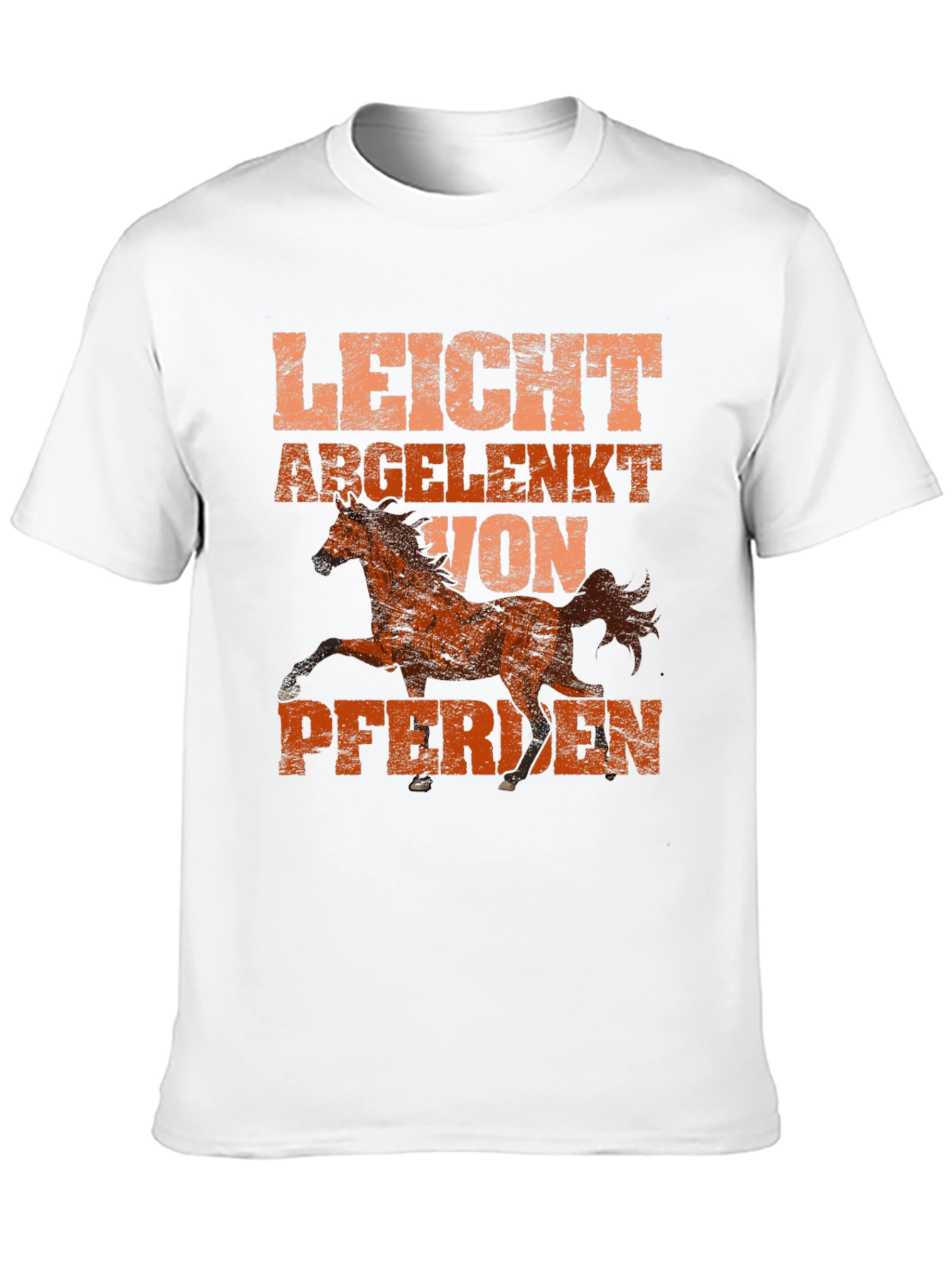 Black Horse Lover T-Shirt - German Text view 10