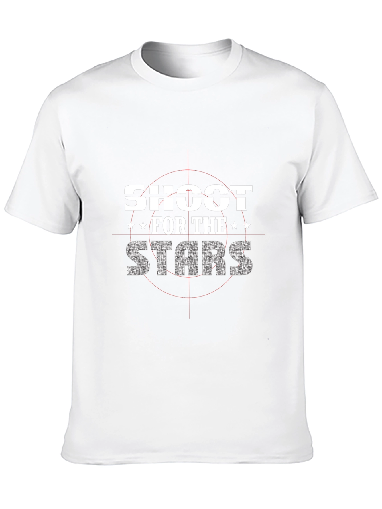 Black Shoot for the Stars Graphic Print Tee view 10