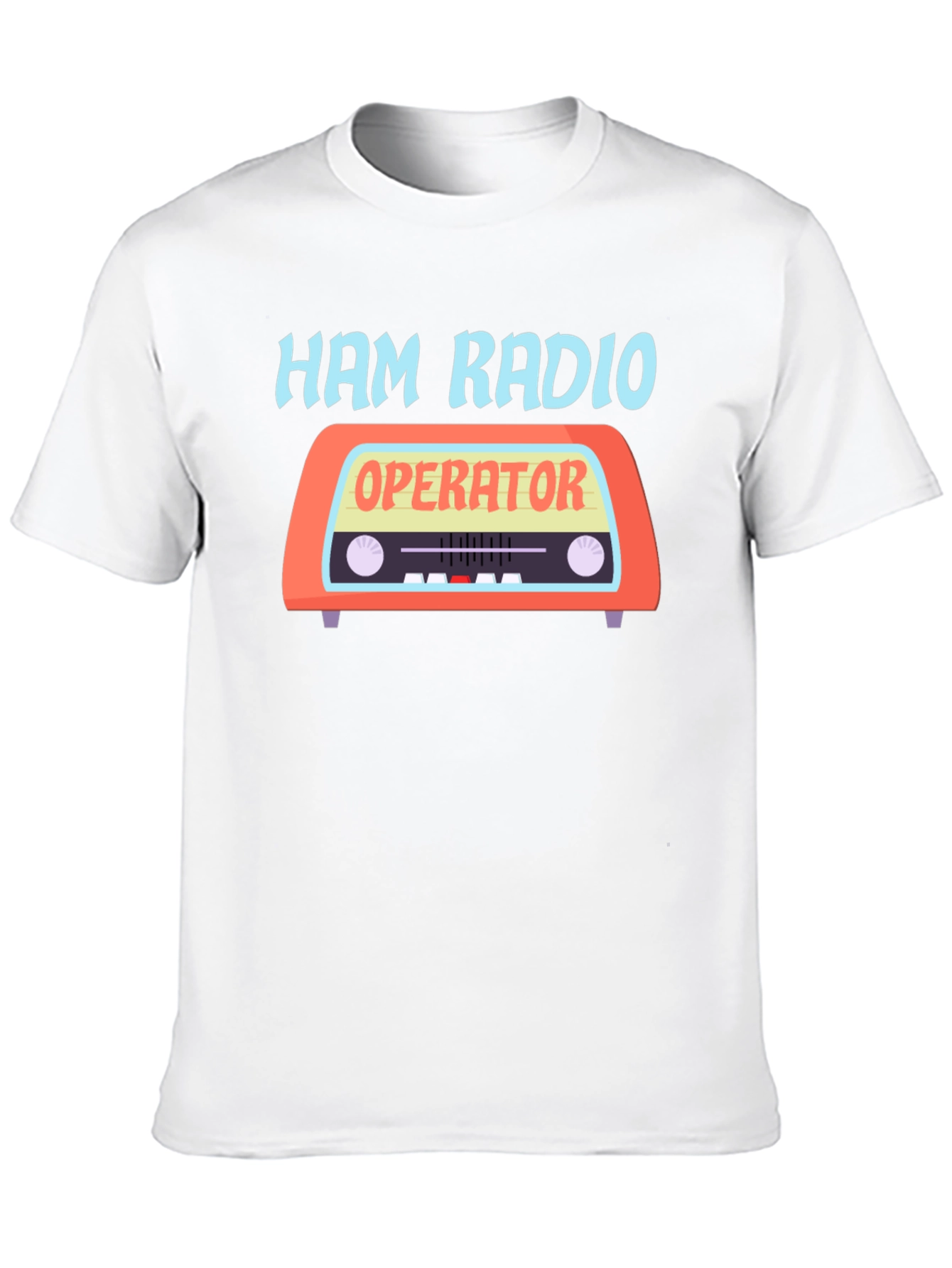Black Ham Radio Operator T-Shirt view 10