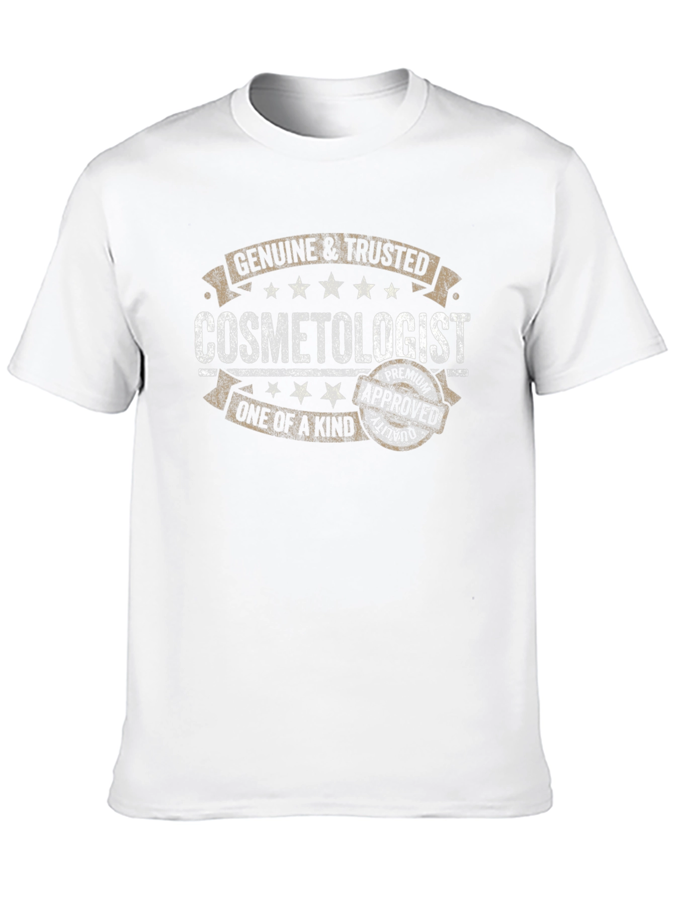 Black Genuine & Trusted Cosmetologist Black T-Shirt view 10