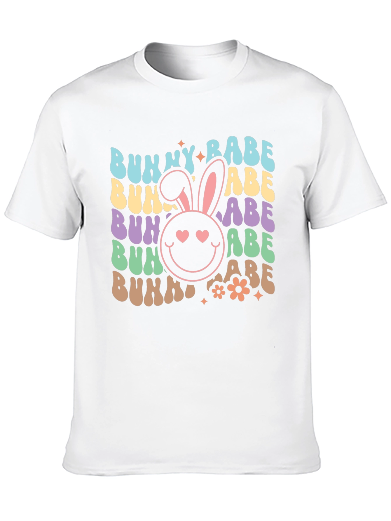 Black Bunny Babe Graphic Tee - Easter T-Shirt view 10