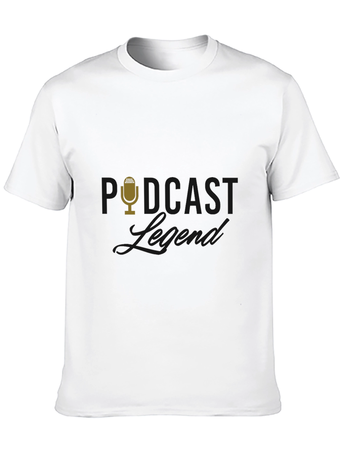 Podcast Legend Black T-Shirt - 10