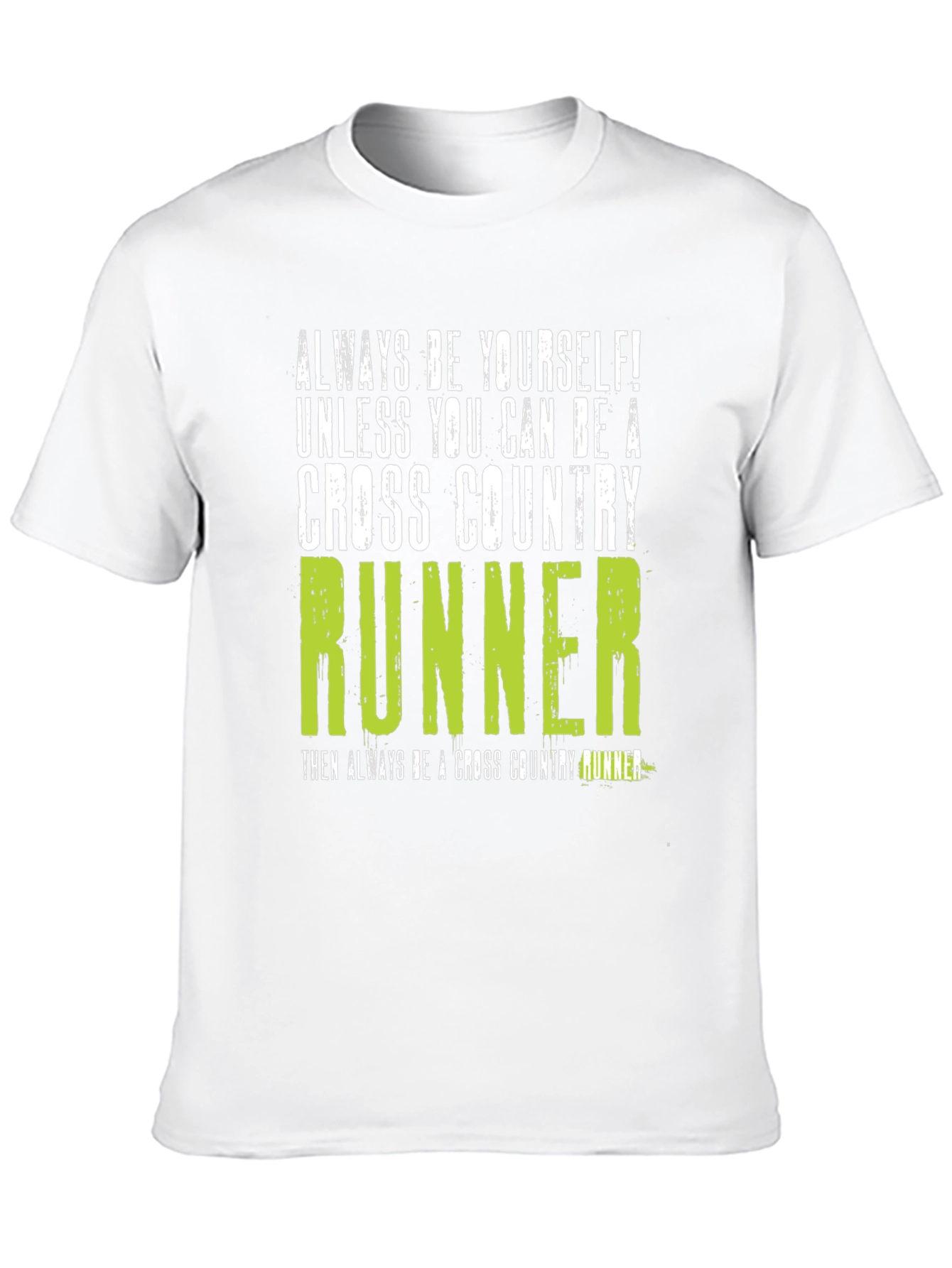 Black Cross Country Runner Graphic T-Shirt view 10