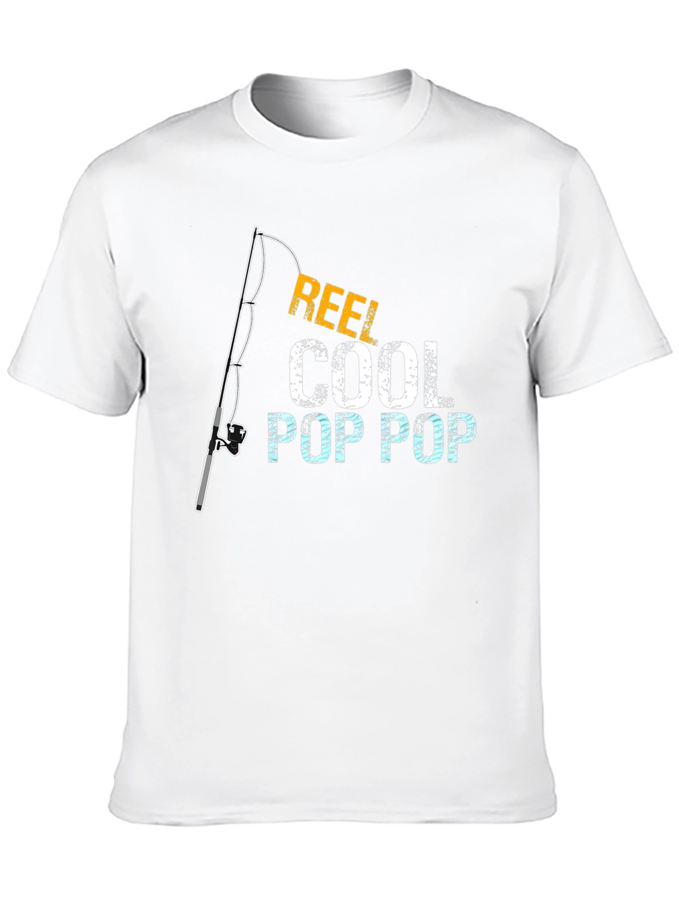Black Reel Cool Pop Pop Black Graphic T-Shirt view 10