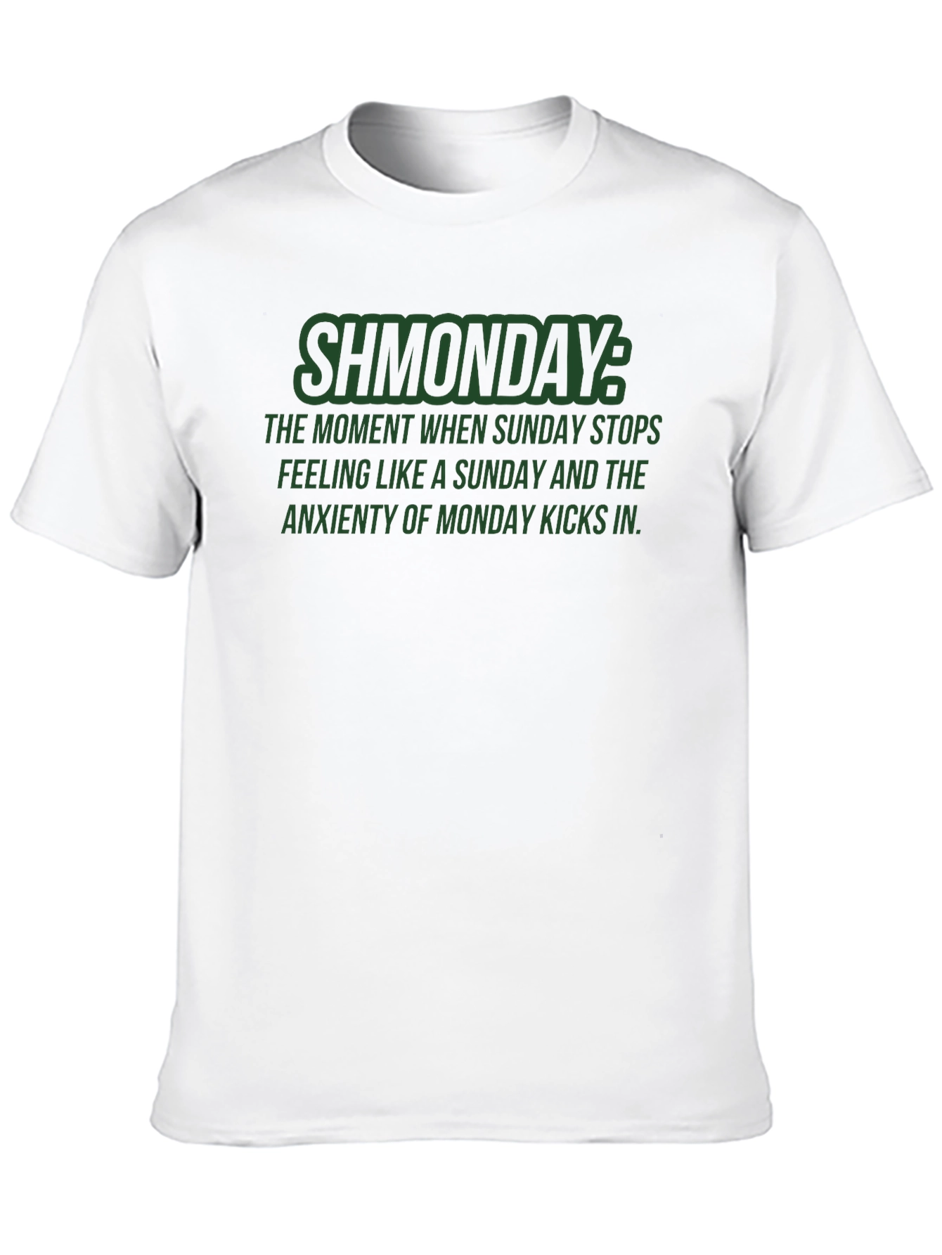 Black Shmonday Graphic T-Shirt - Relaxed Fit, Dark Humor Tee view 10