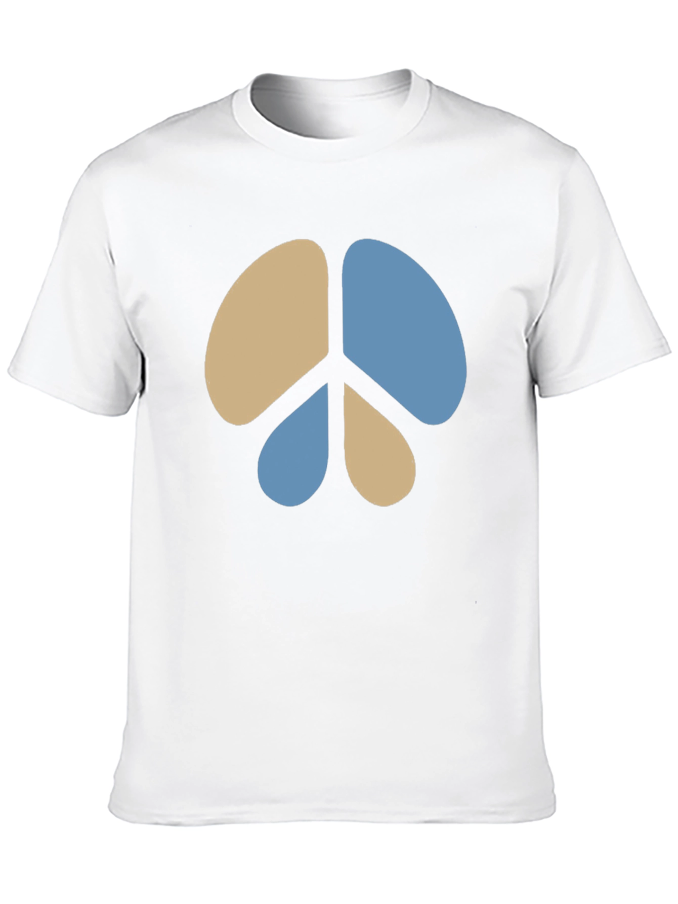 Black Peace Sign Graphic Tee - Casual Black T-Shirt view 10