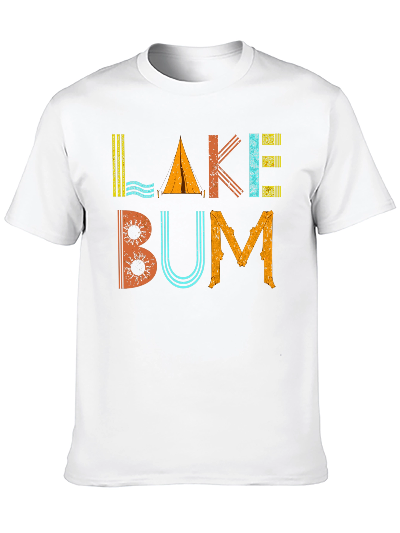 Black Lake Bum Graphic Tee - Camping & Outdoor Fun view 10