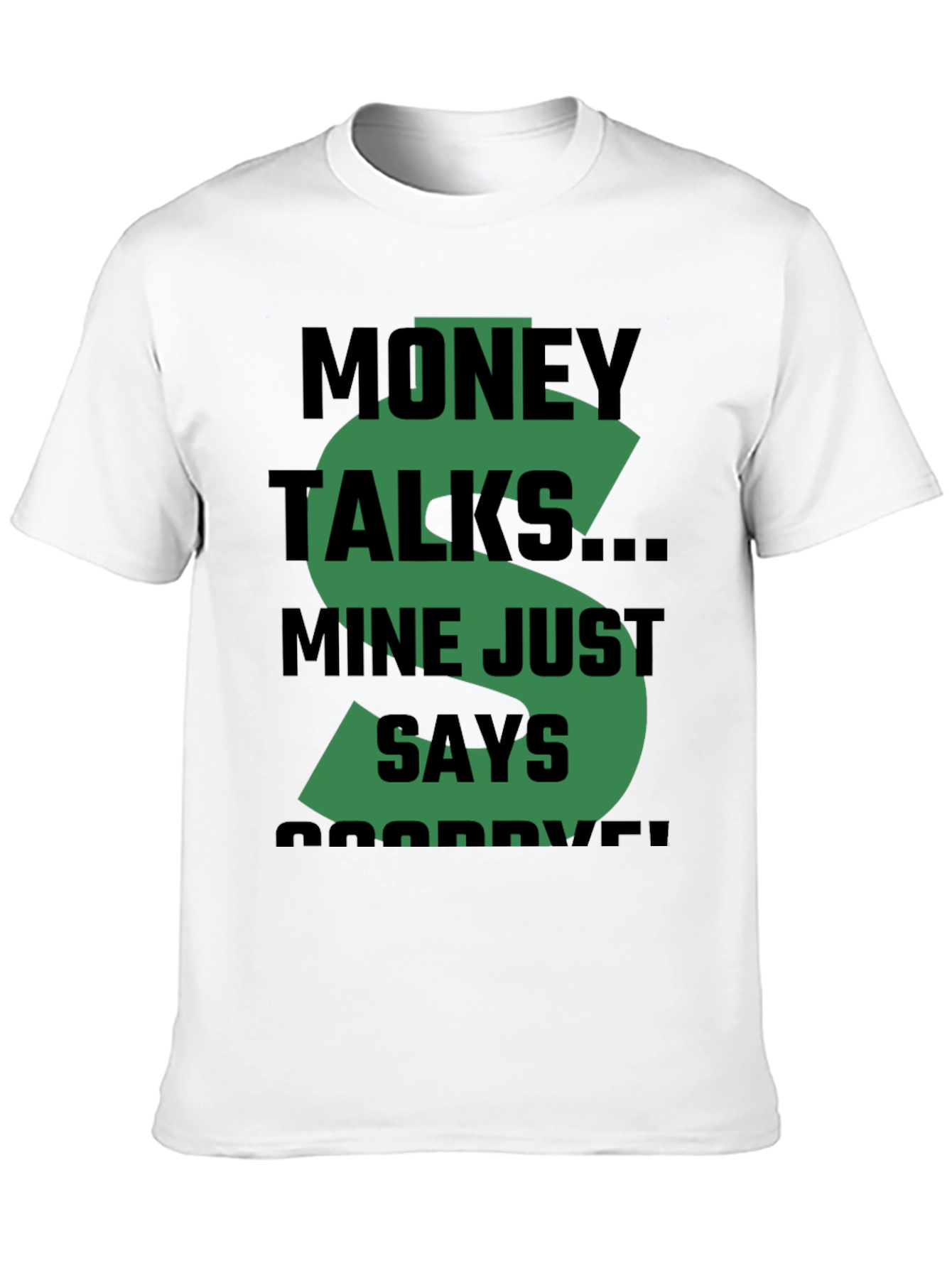 Black Money Talks Graphic T-Shirt view 10