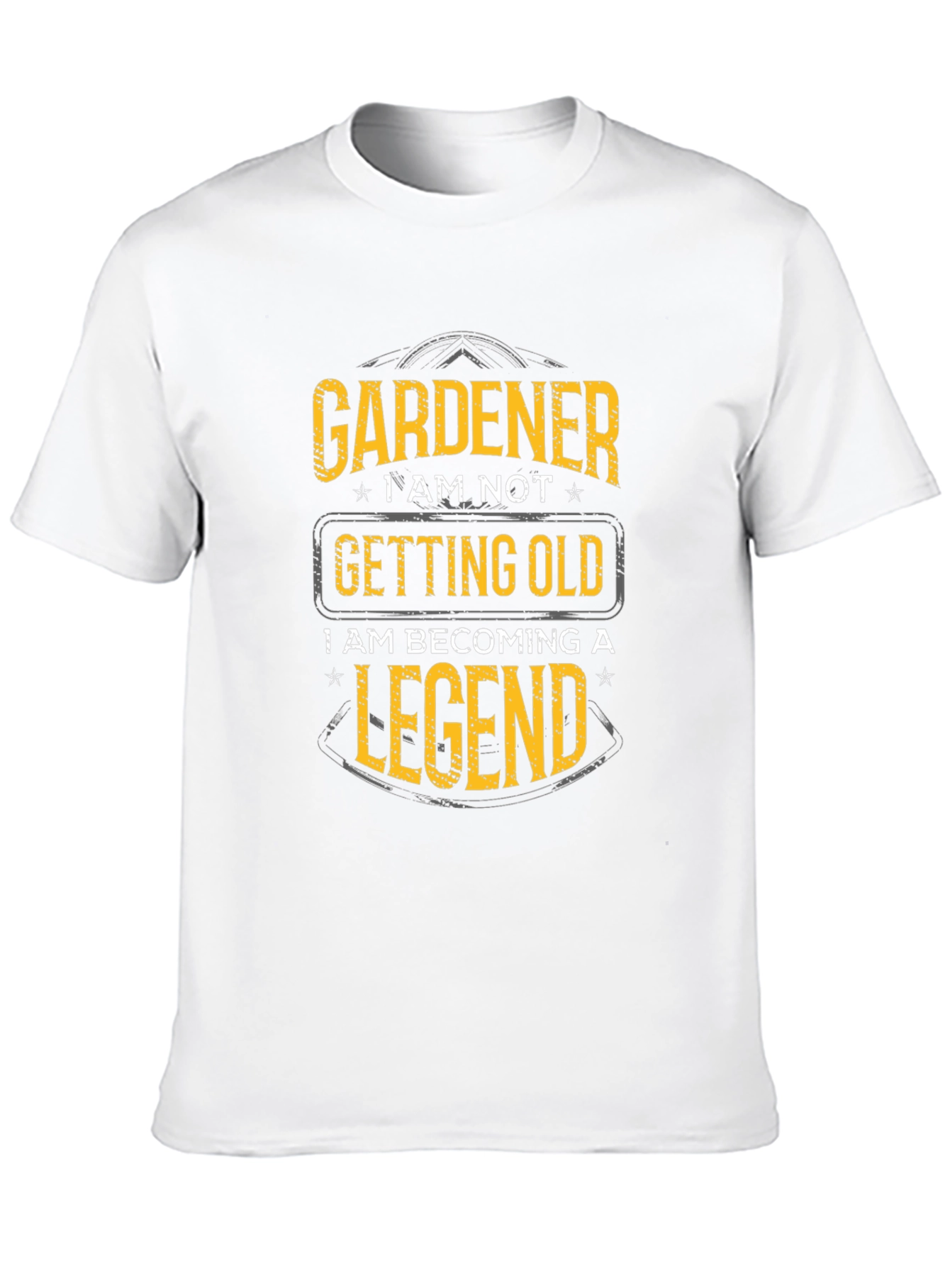 Black Gardener Legend Black T-Shirt view 10