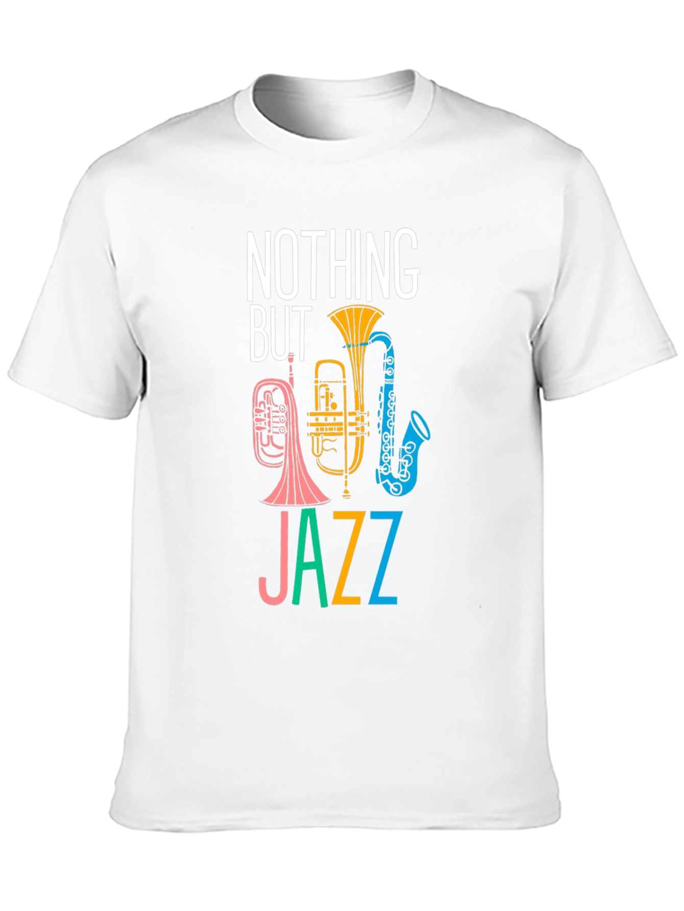 Black Nothing But Jazz Graphic T-Shirt view 10