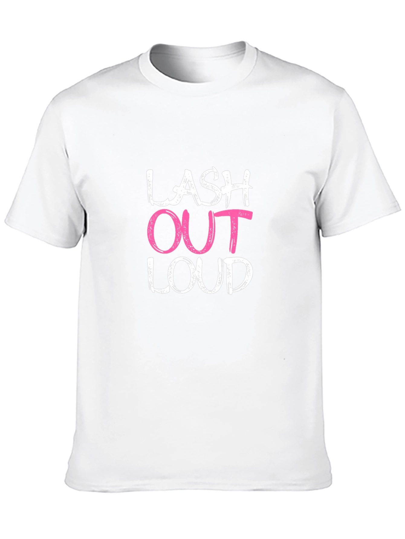 Black Lash Out Loud Graphic Tee - Trendy & Comfy view 10