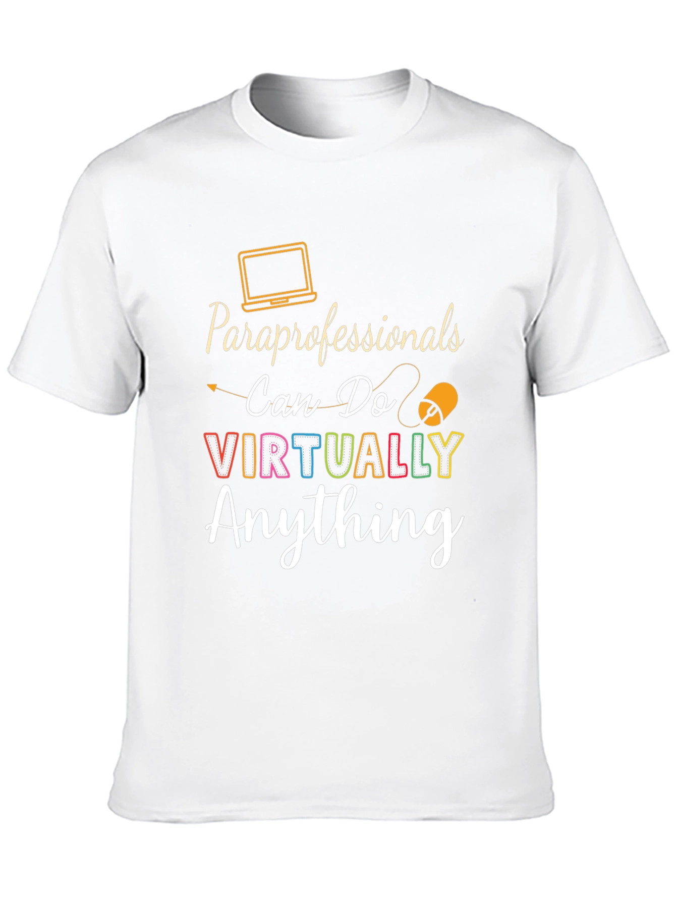 Black Paraprofessionals Can Do Virtually Anything T-Shirt view 10