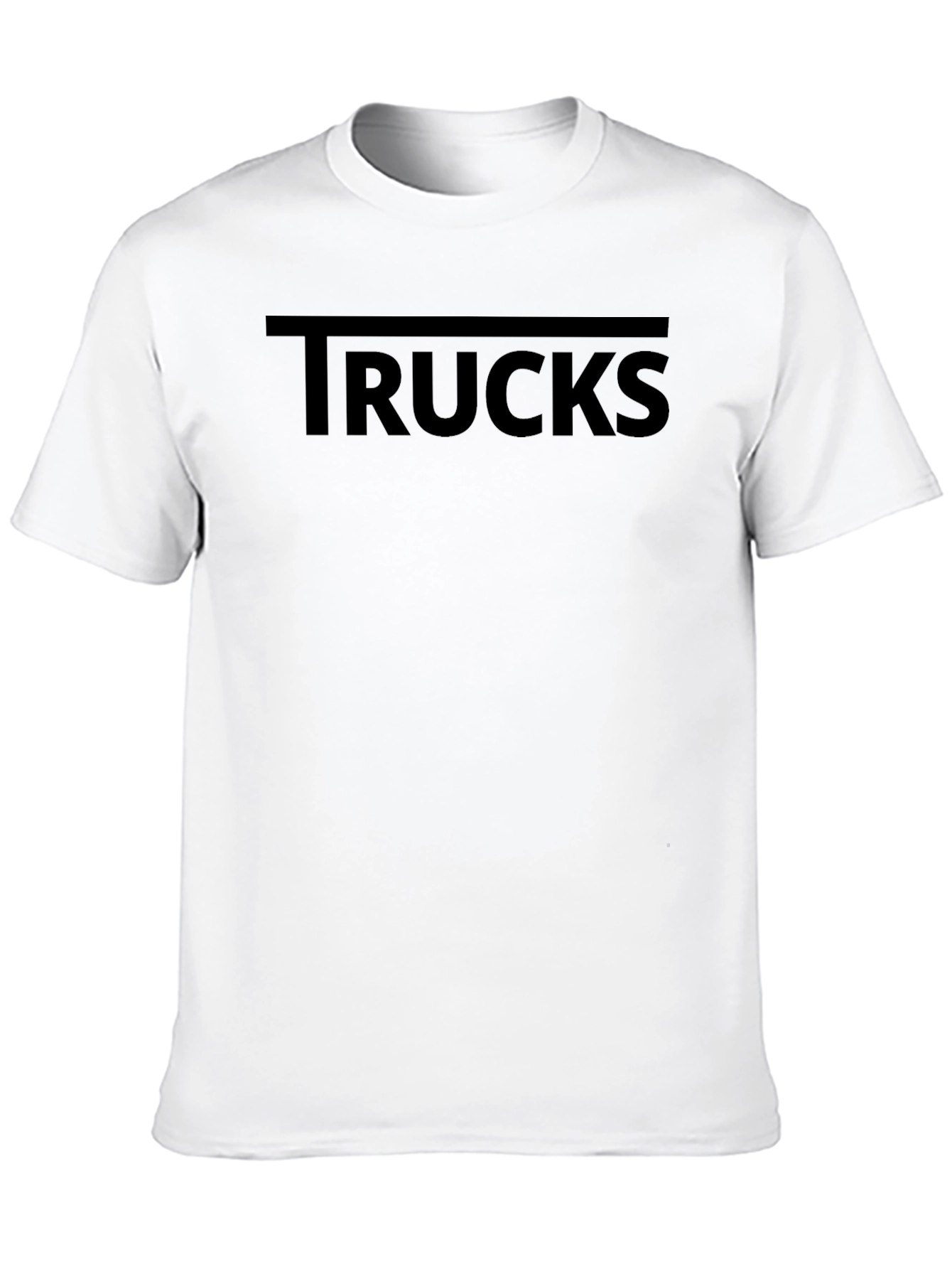 Black Trucks Graphic Tee - Black Cotton Blend view 10