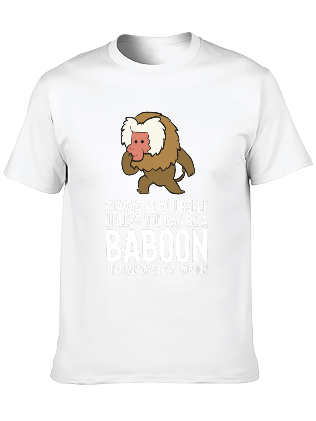 Black Baboon Graphic Tee - Always Be Yourself view 10