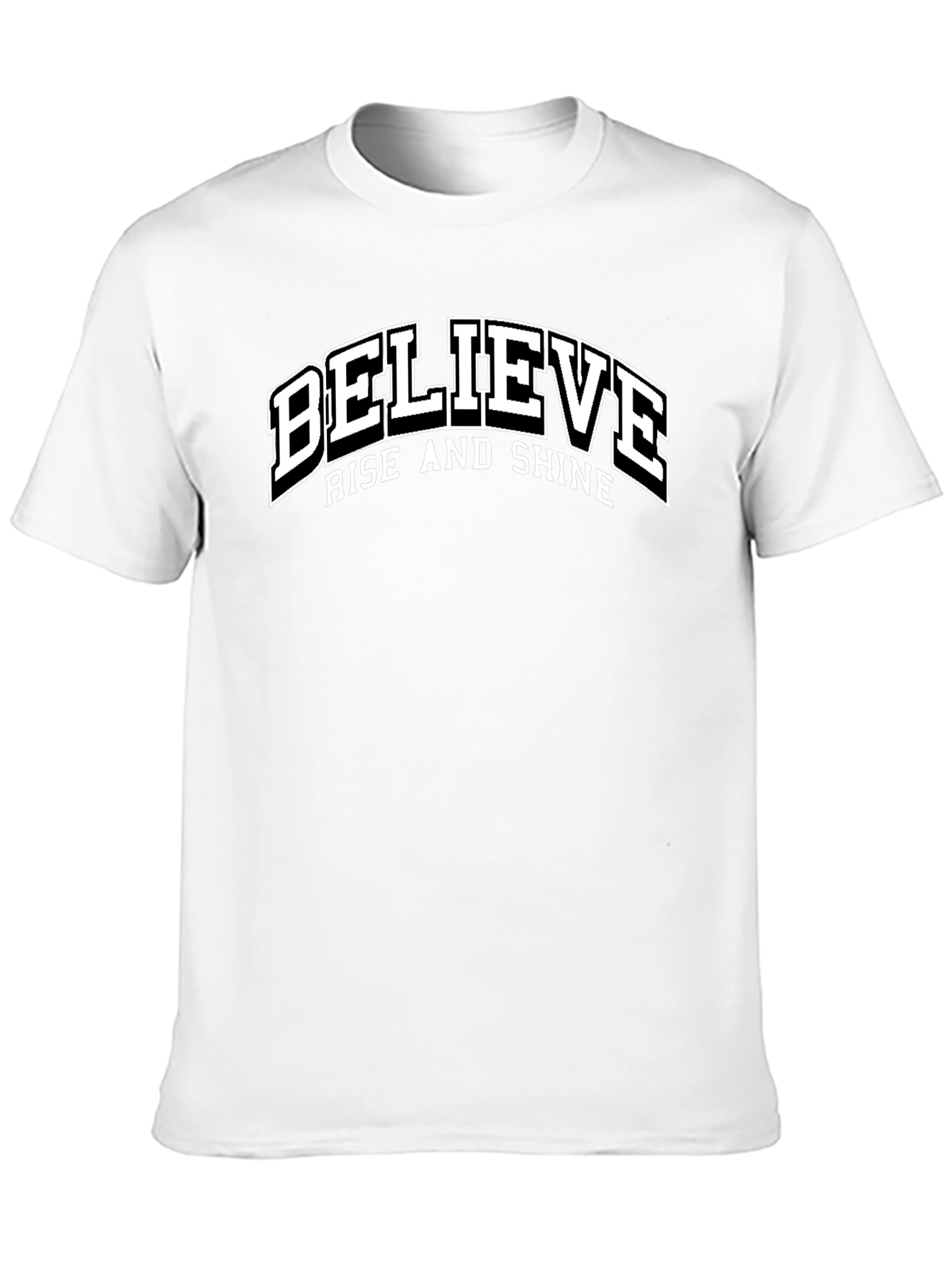 Black Believe Rise and Shine Graphic Tee - Black view 10
