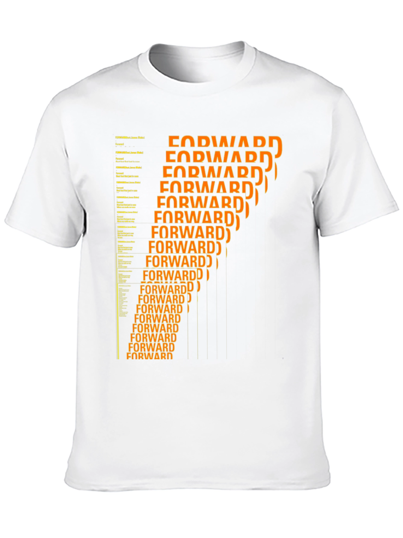 Black Forward Graphic T-Shirt - Modern Design view 10