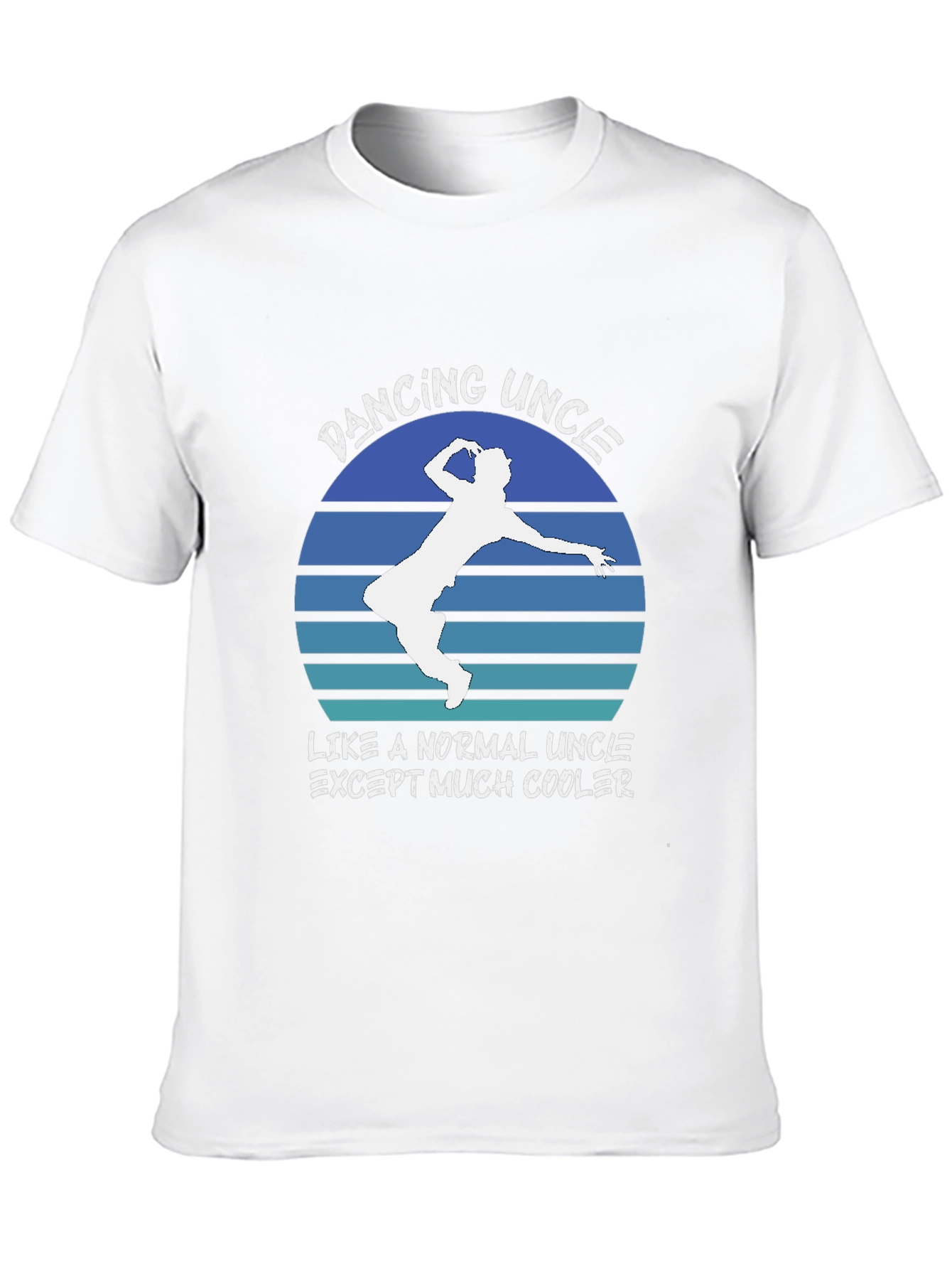 Black Dancing Uncle T-Shirt - Cool Uncle Tee view 10