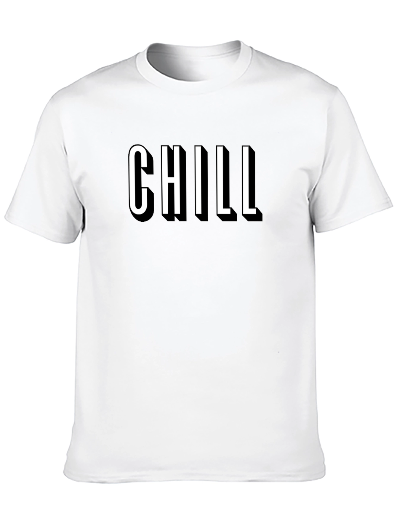 Chill Black T-Shirt - 10