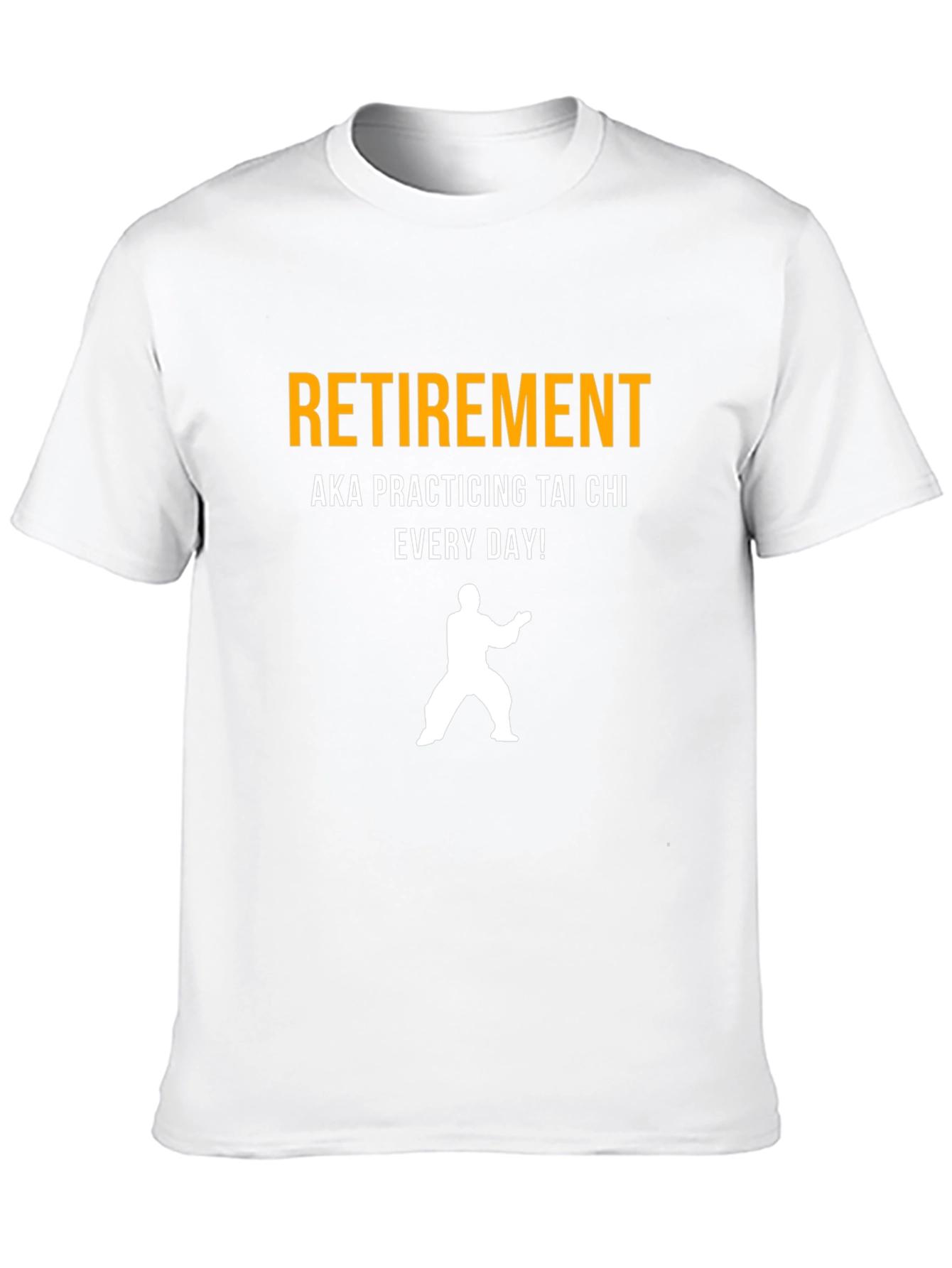 Black Retirement Tai Chi T-Shirt view 10