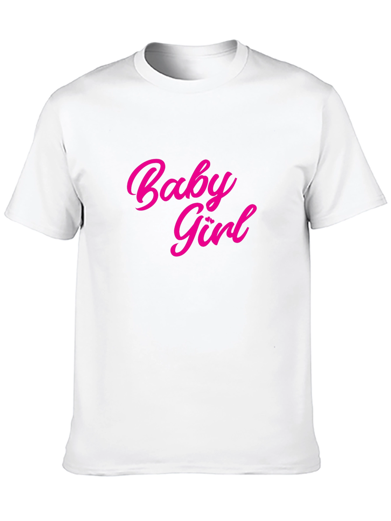 Black Baby Girl Pink Graphic Black T-Shirt view 10