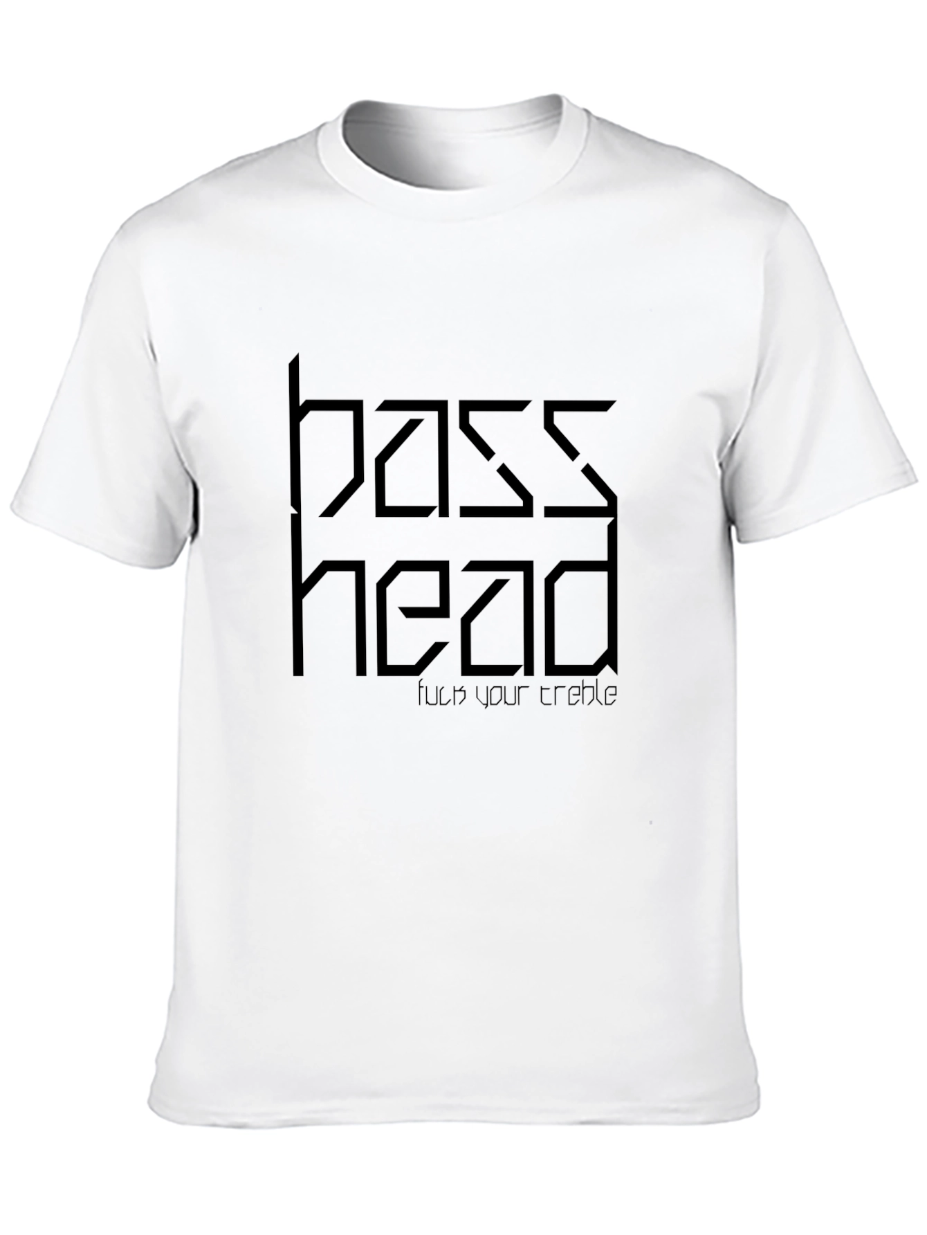 Black Bass Head Graphic T-Shirt - Unisex, Black view 10