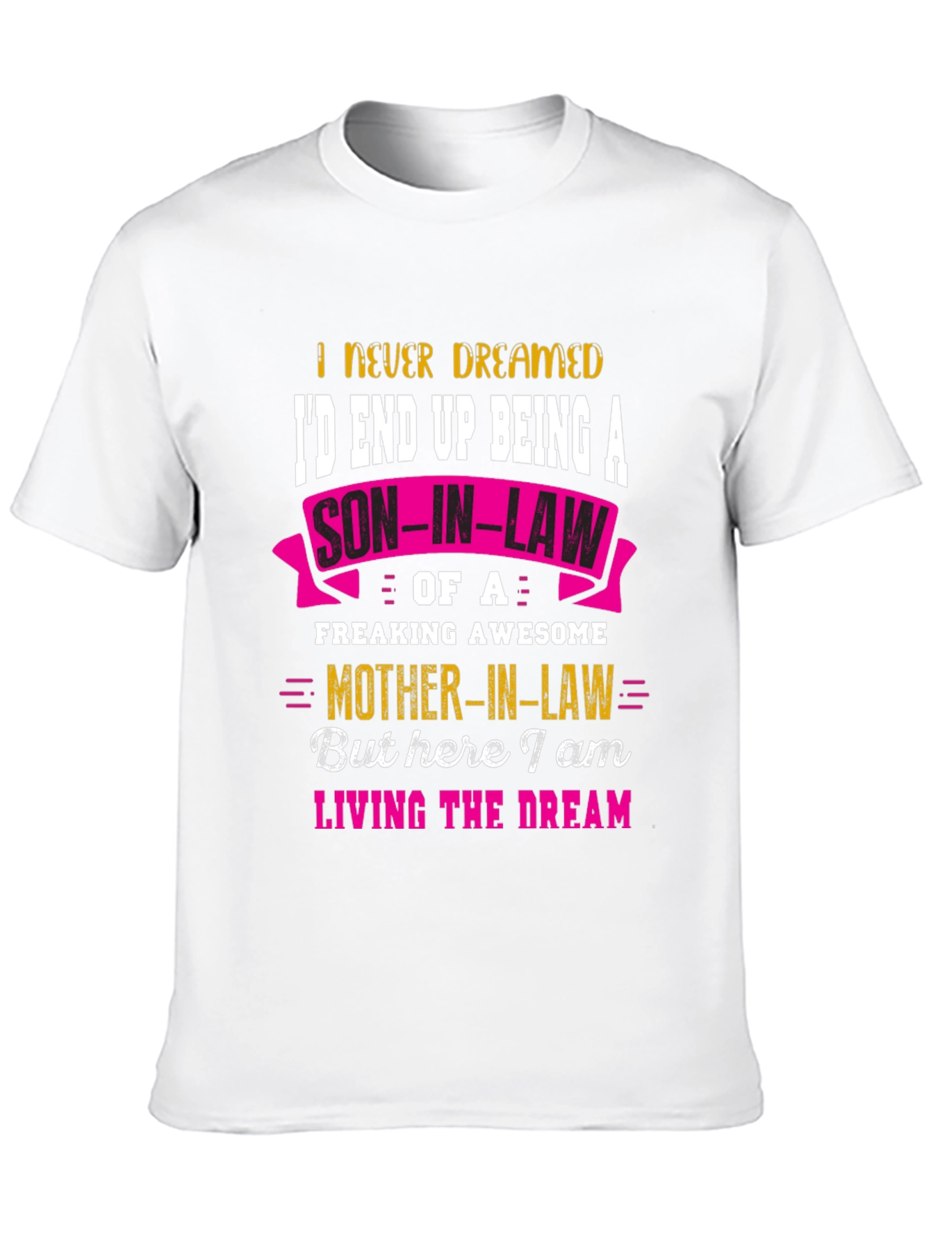 Black Funny Son-in-Law T-Shirt - Awesome Mother-in-Law Tee view 10