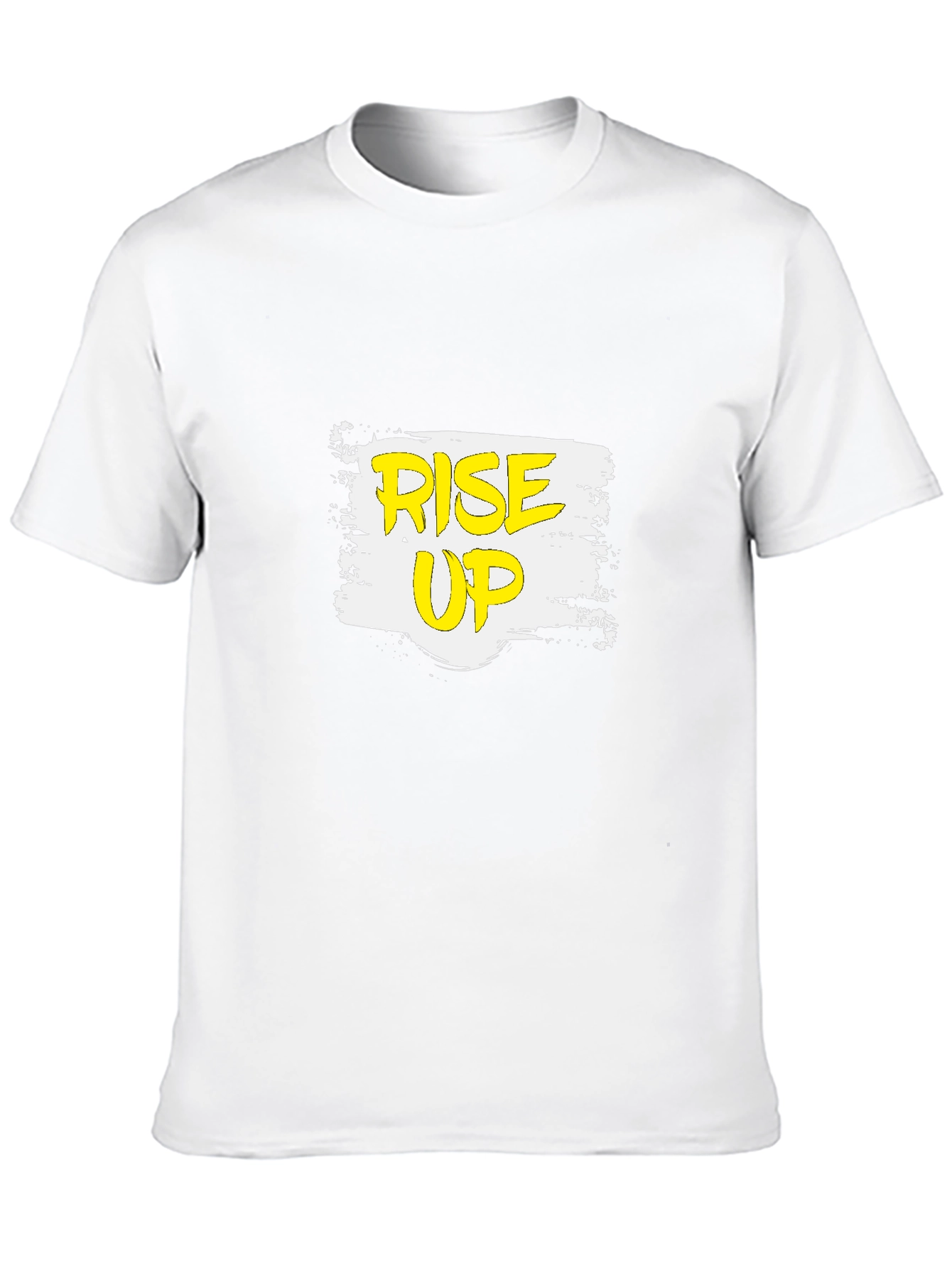 Black Rise Up Graphic T-Shirt - Black Casual Tee view 10