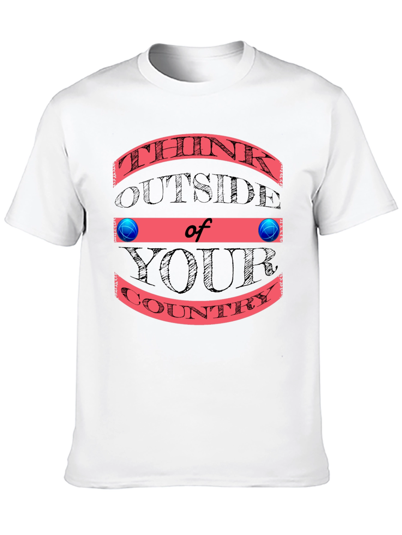 Black Think Outside T-Shirt view 10