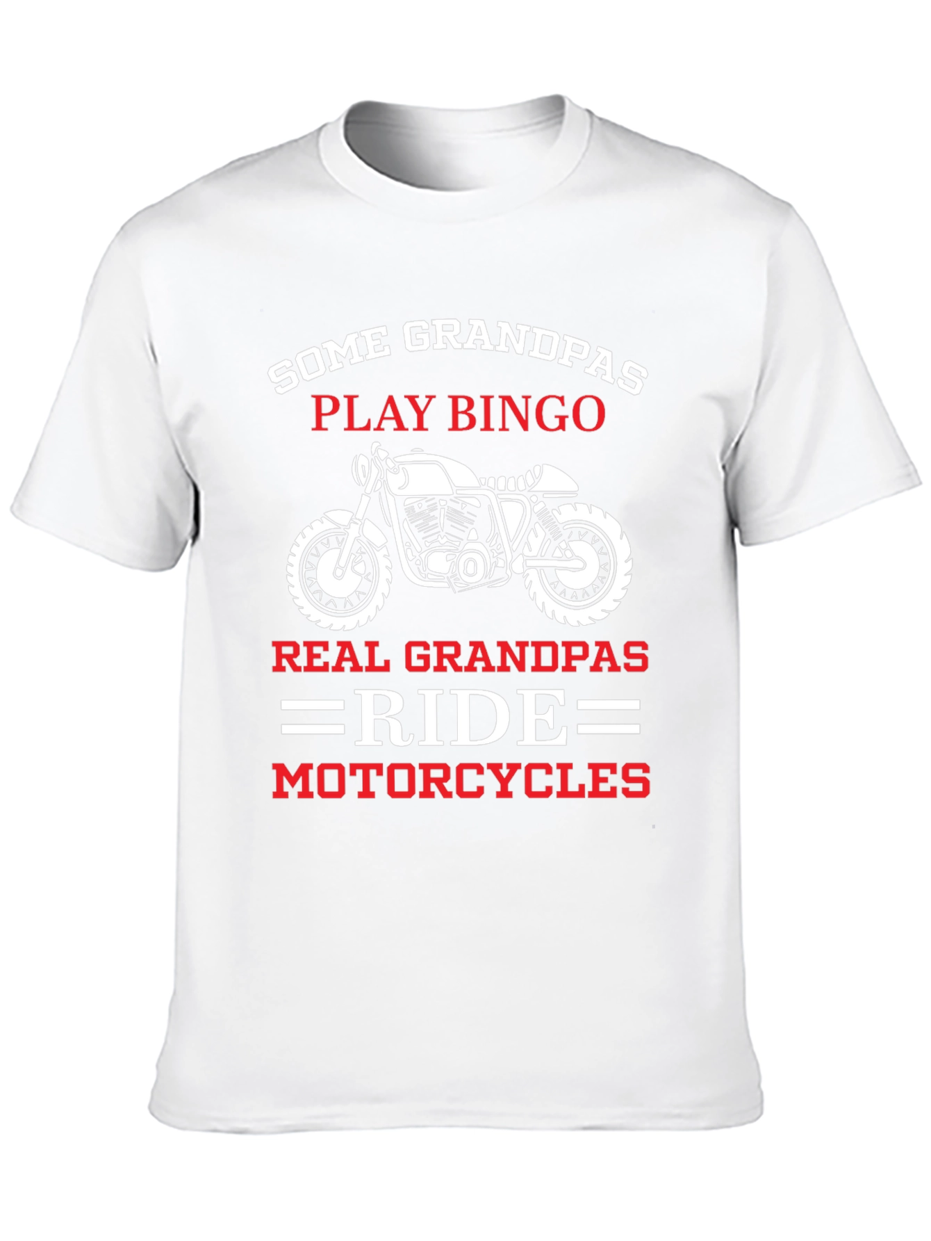 Black Grandpa Motorcycle T-Shirt - Ride in Style! view 10