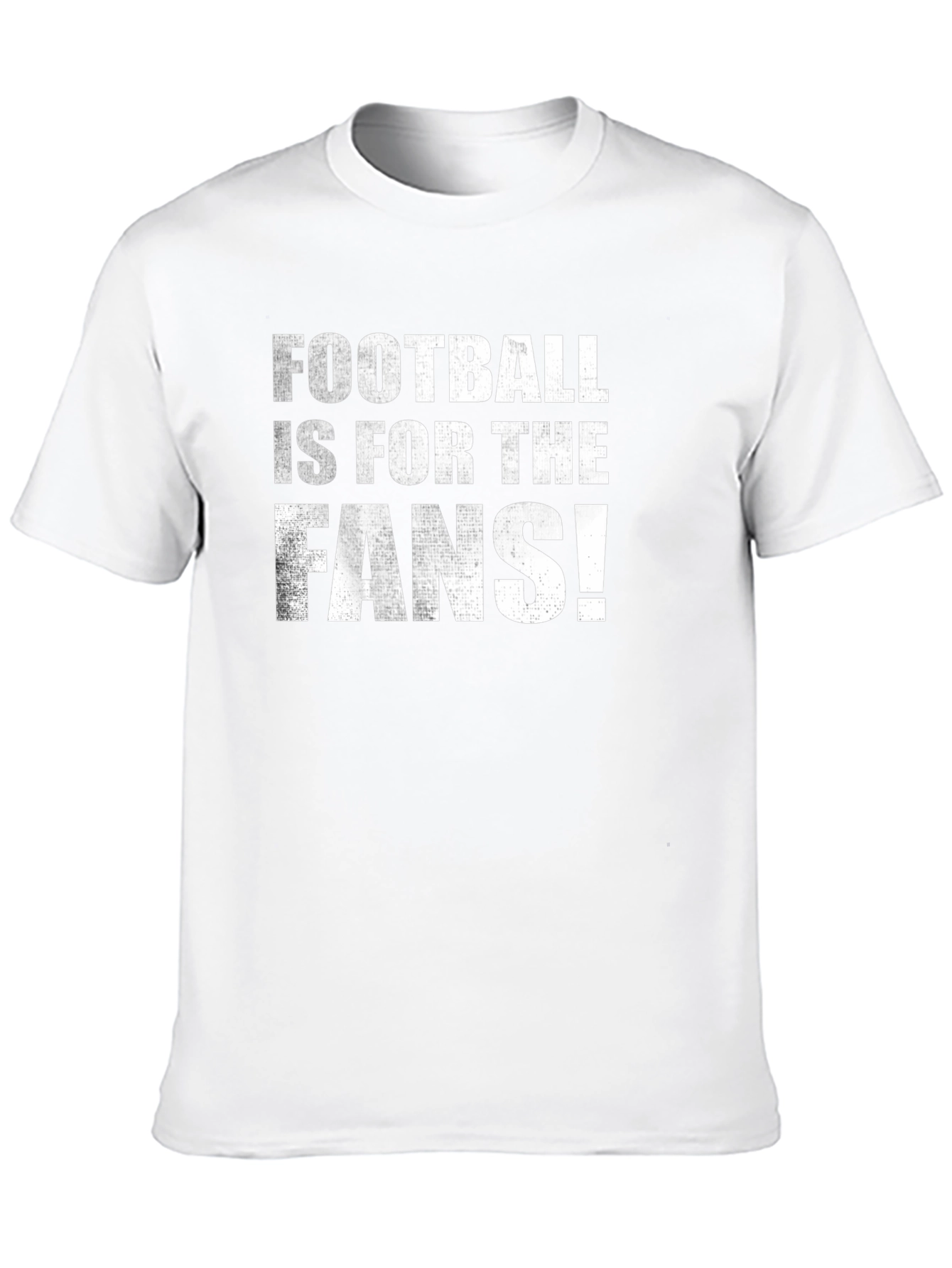 Black Football is for the Fans! T-Shirt view 10