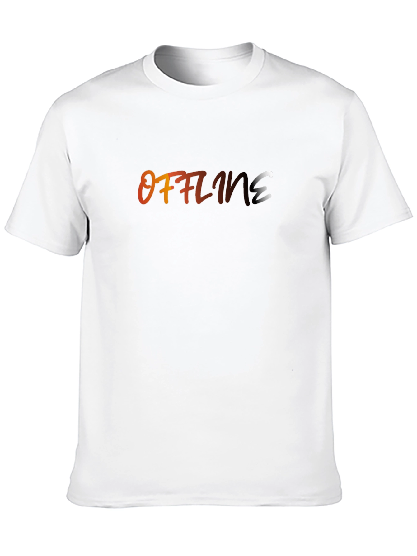 Black Offline Graphic T-Shirt - Stylish Casual Wear view 10